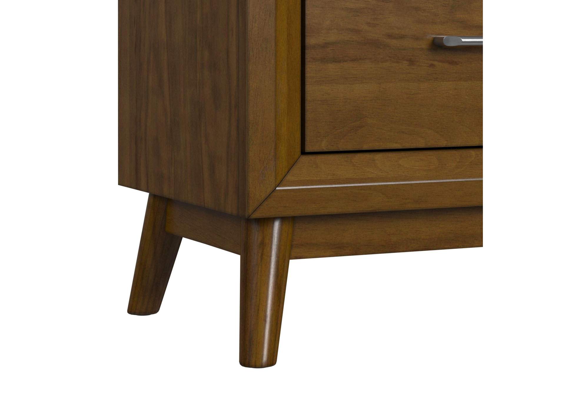 Santa Barbara 2 - Drawer Cabinet In Walnut image 4