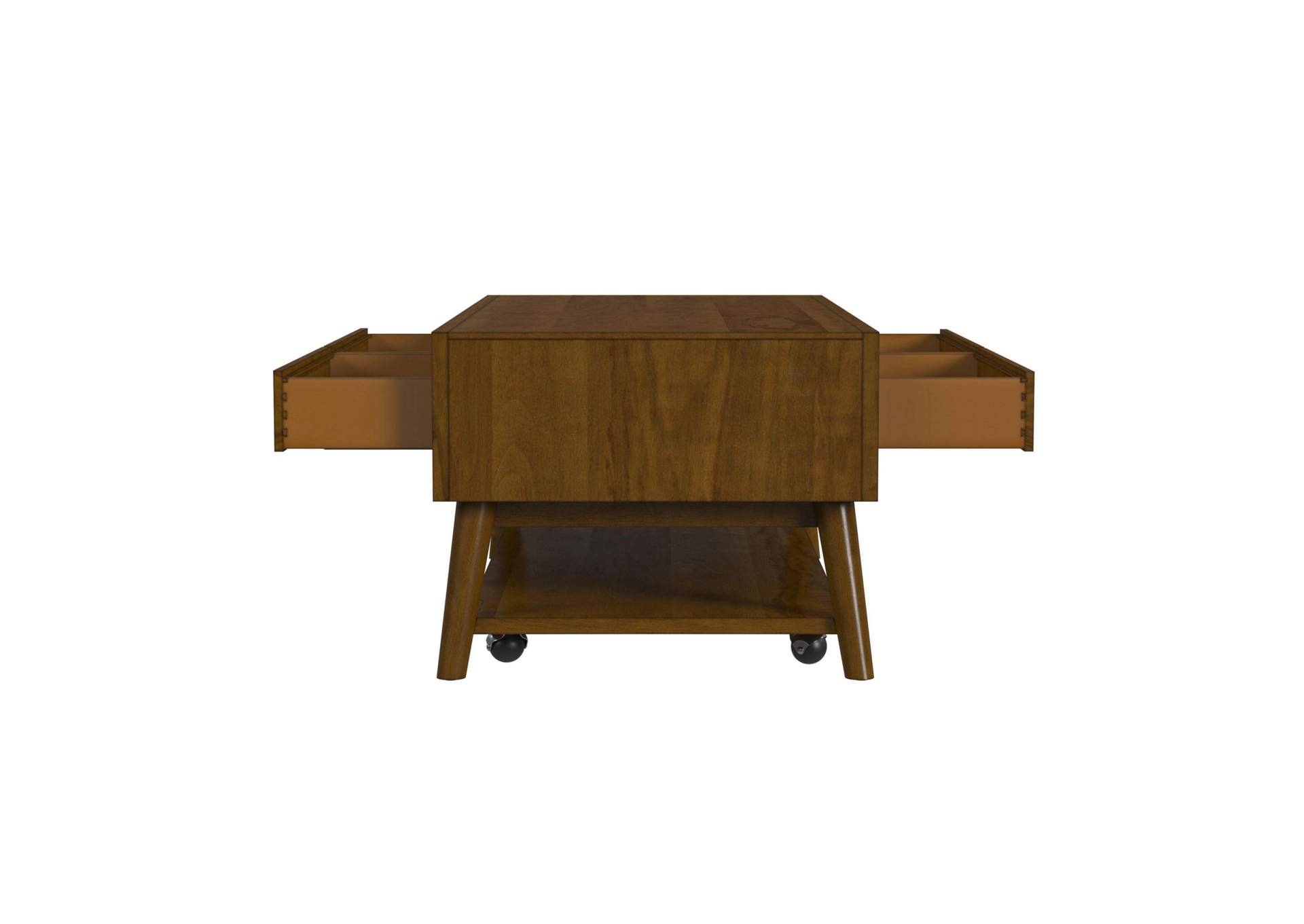 Santa Barbara Coffee Table In Walnut image 8
