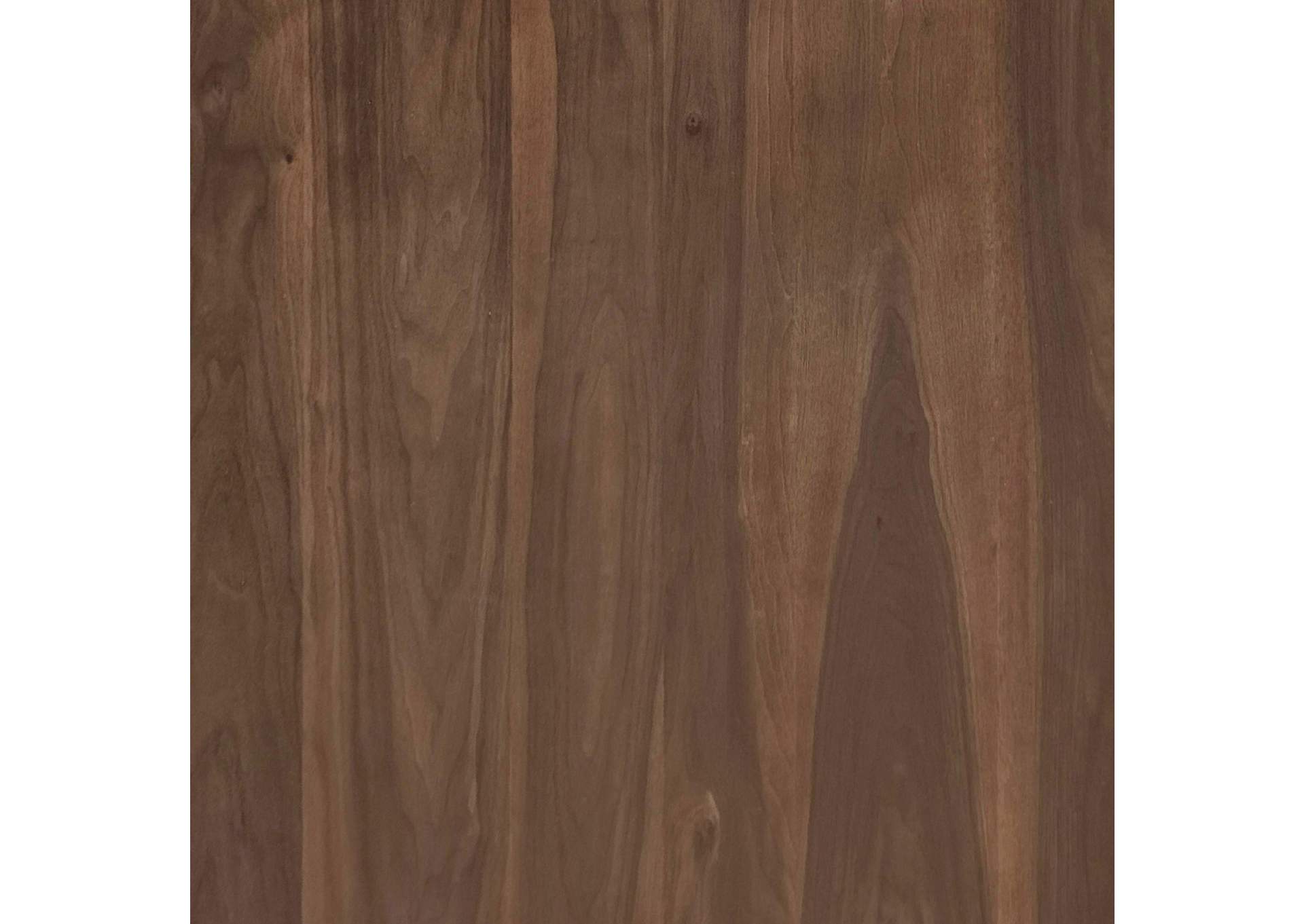 Santa Barbara Kitchen Island 2 Counter Stools With Dark Grey Fabric In Walnut image 14
