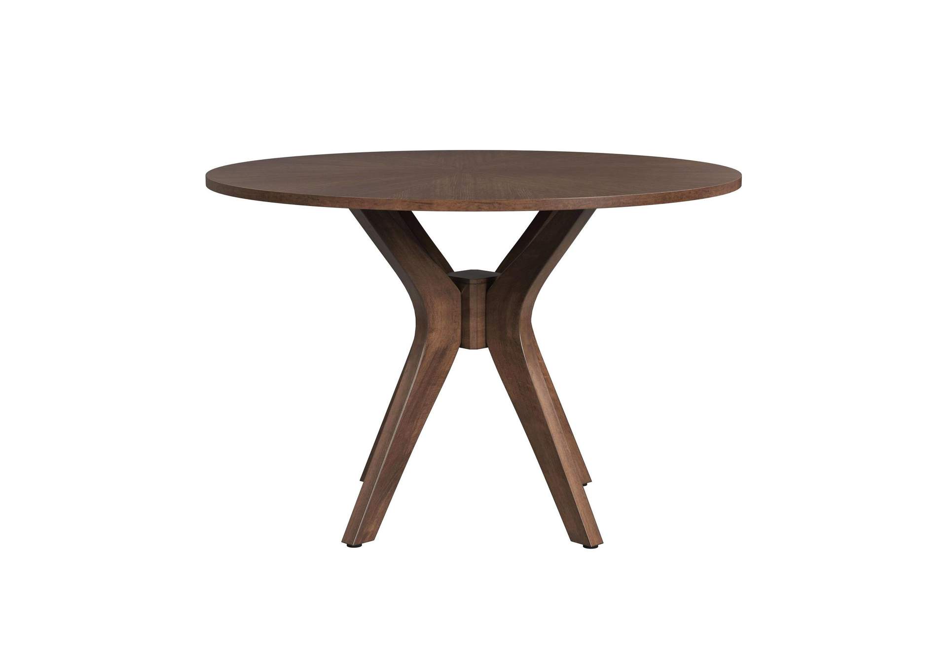 Santa Barbara Round Dining Table In Walnut image 4