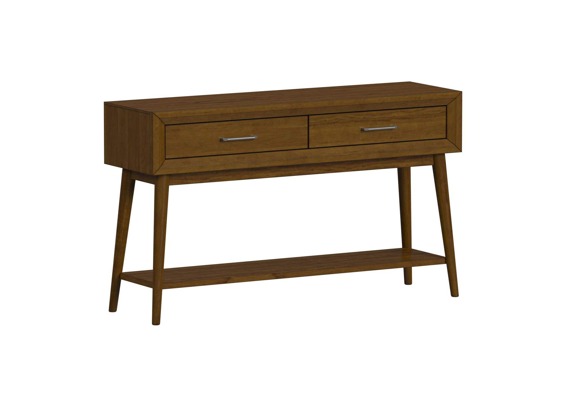 Santa Barbara Sofa Table In Walnut image 7