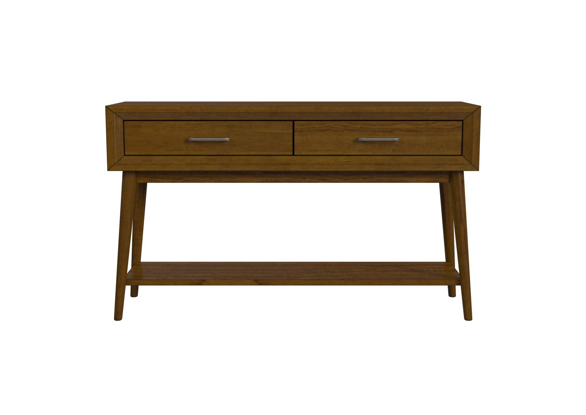 Santa Barbara Sofa Table In Walnut image 8