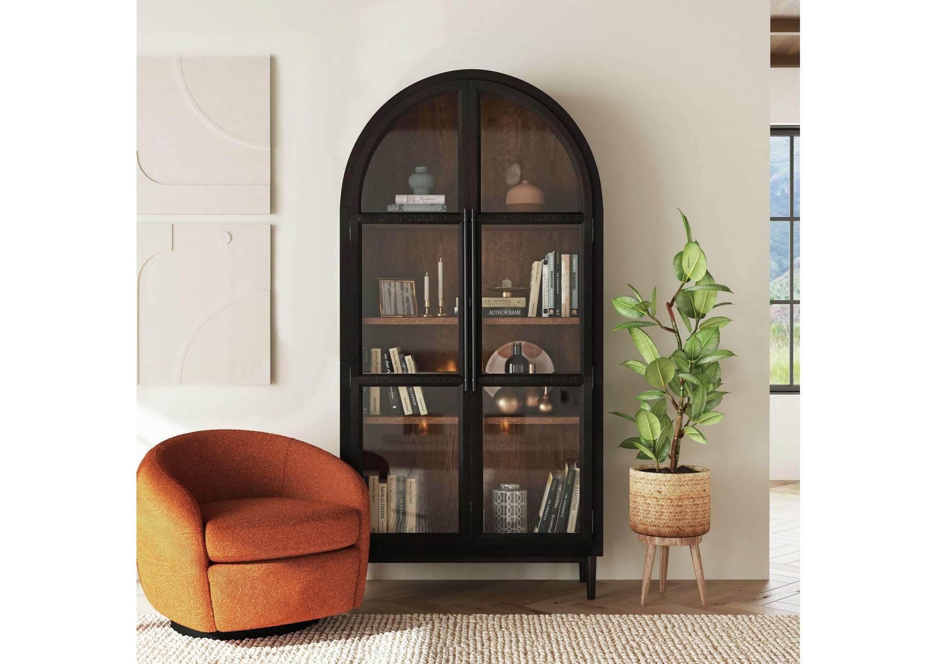Santiago Bookcase In Espresso image 1