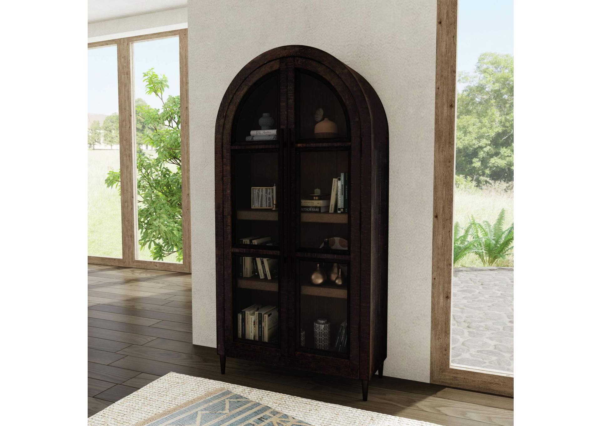 Santiago Bookcase In Espresso image 1