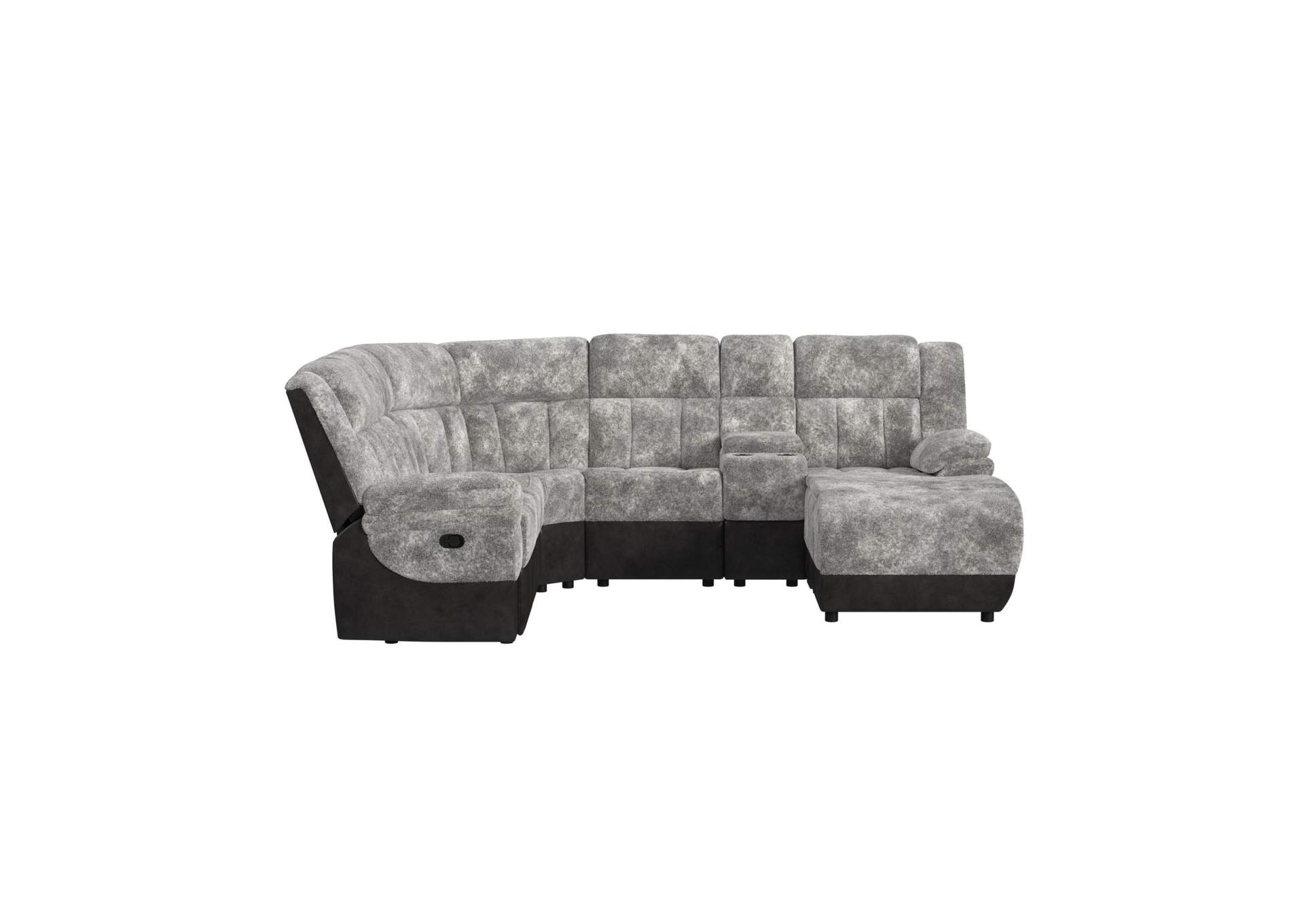 Santorini Left Hand Facing Motion Recliner In Dillon - Shire Grey image 5
