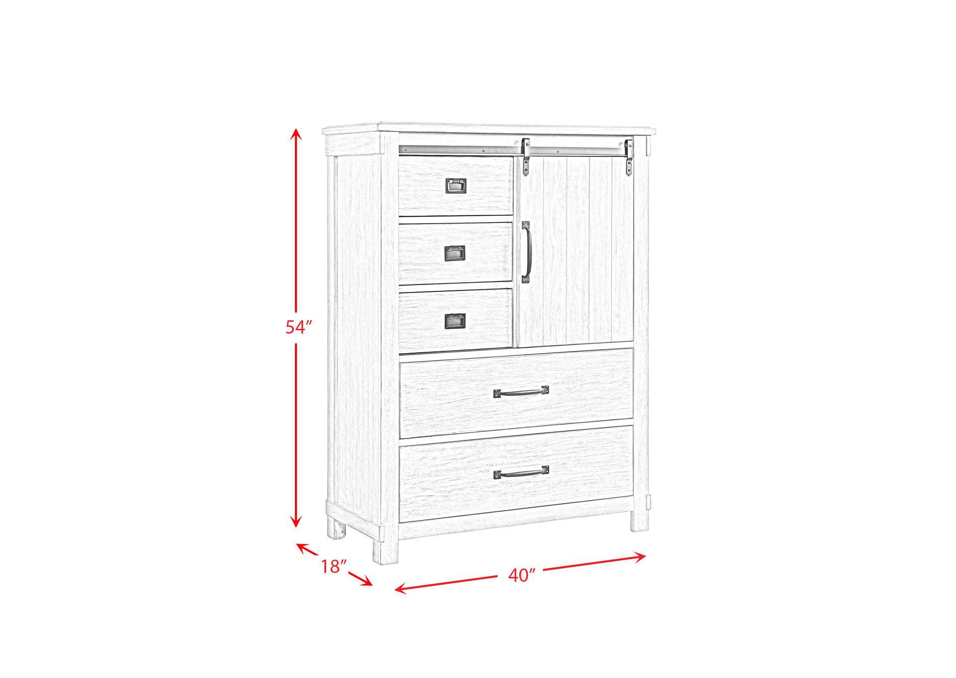 Scott Chest Dark Finish image 8