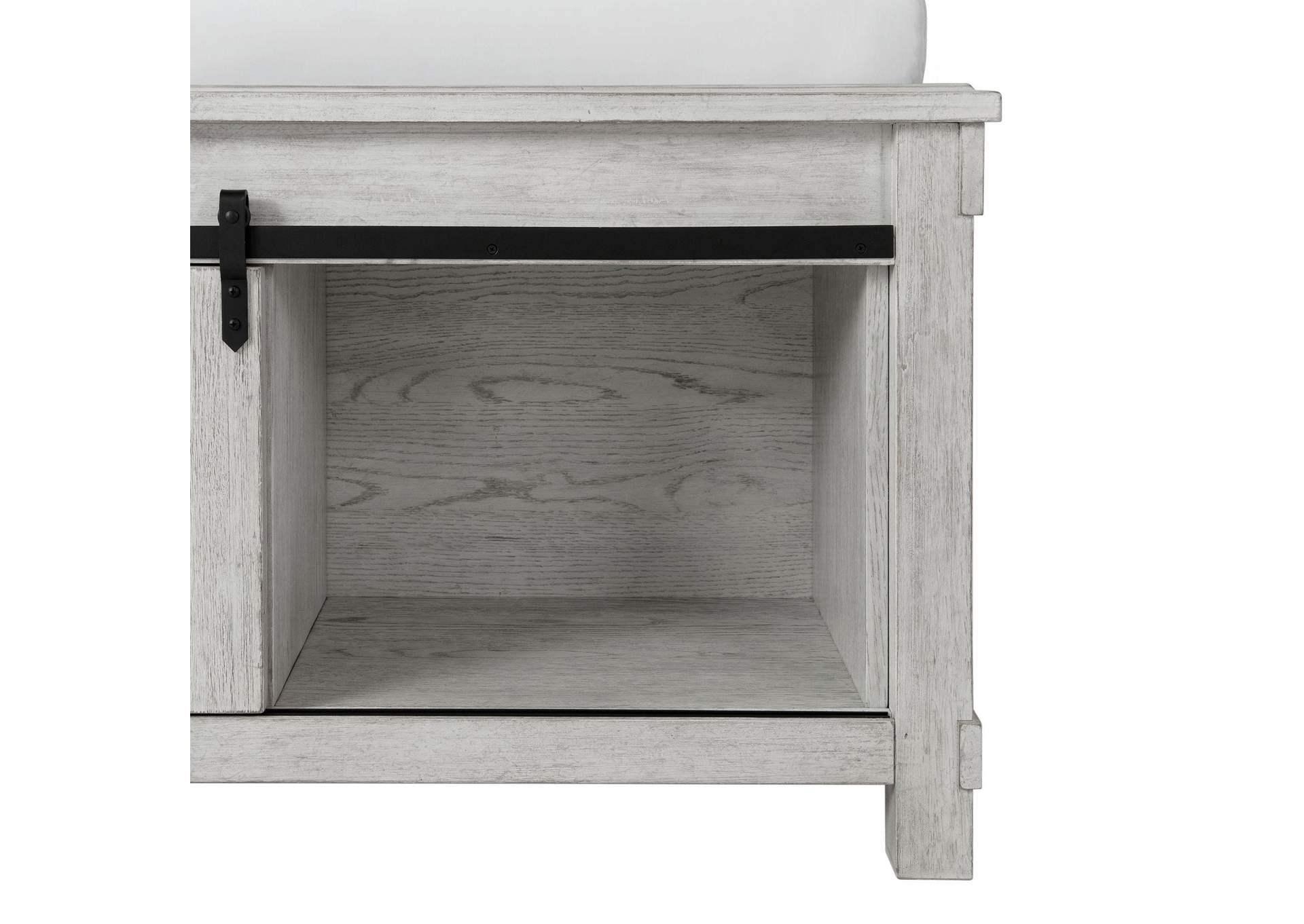 Scott Queen Storage Bed White Finish image 6