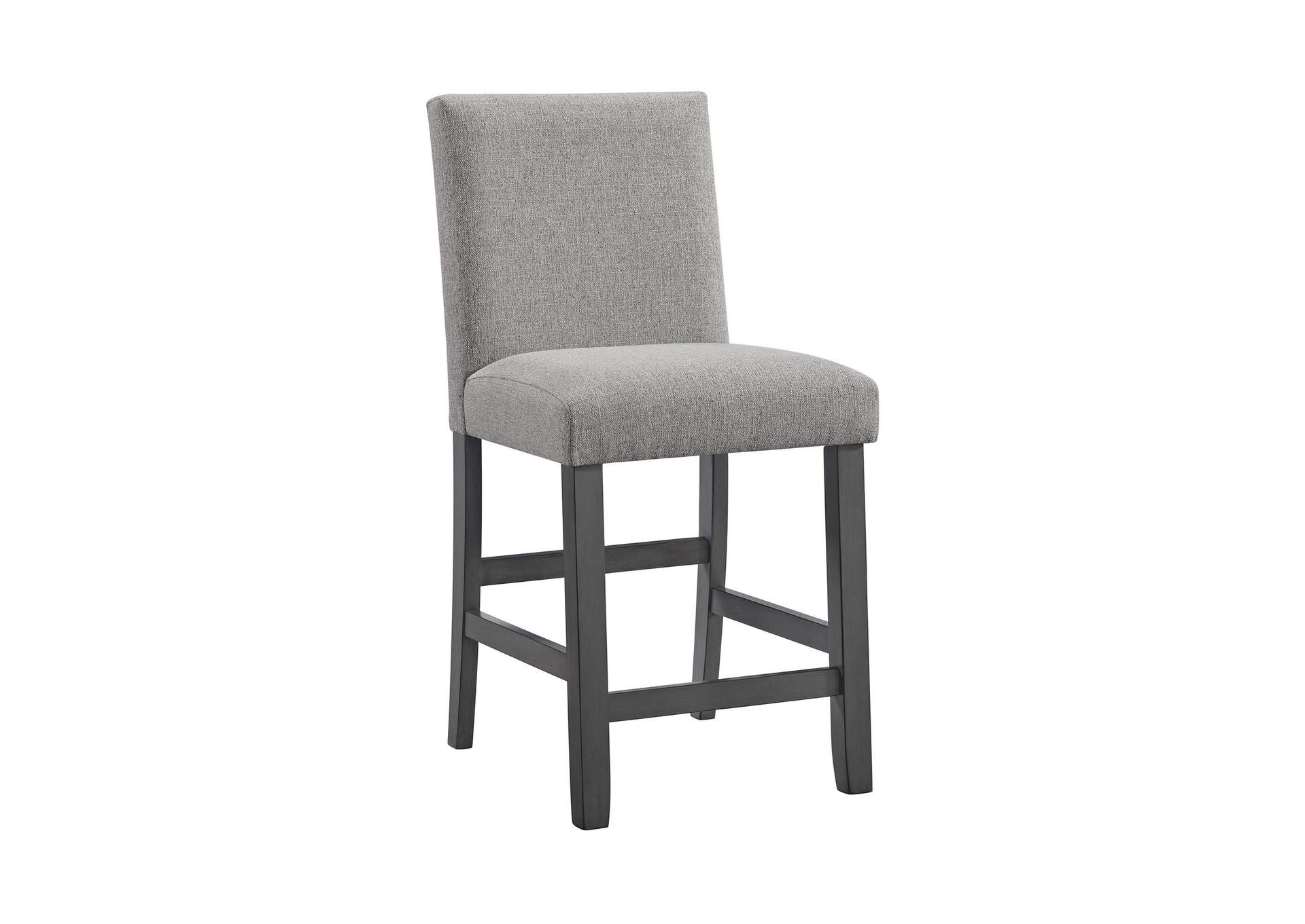 Seneca Counter Side Chair With Grey Fabric In Grey 2 Per Carton image 9