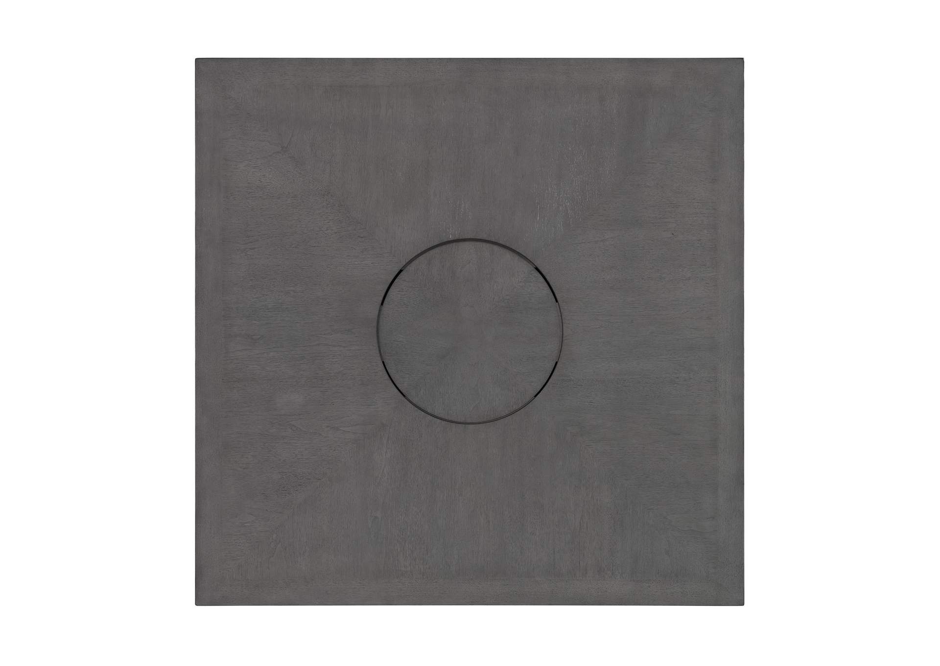 Seneca Square Counter Table With Lazy Susan In Grey image 5