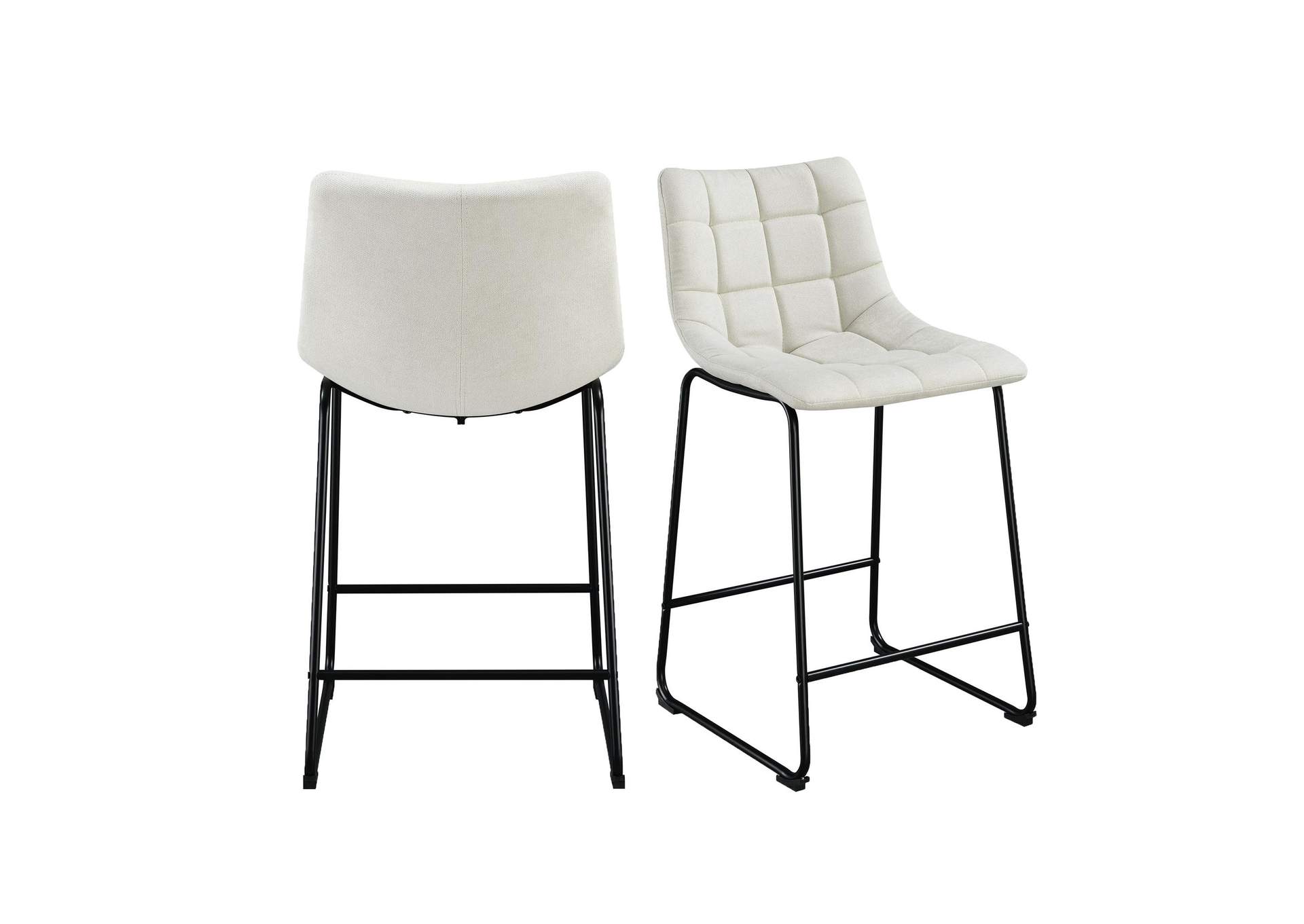 Seth 25 Linen White Counter Stool 2 Per Carton image 4