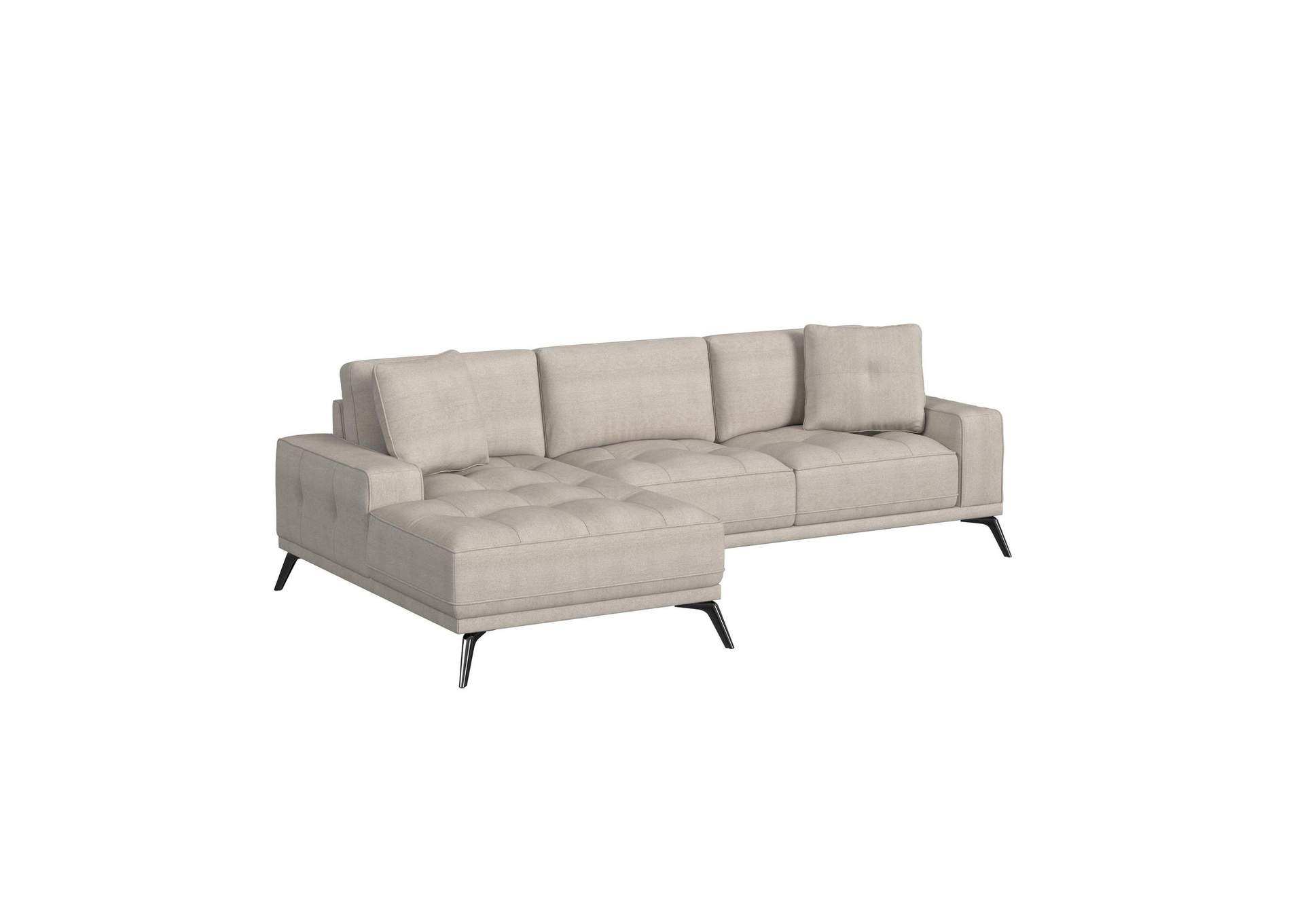 Shadow Ridge Right Hand Facing Loveseat With 1 Pillow In Lincoln Stone image 3