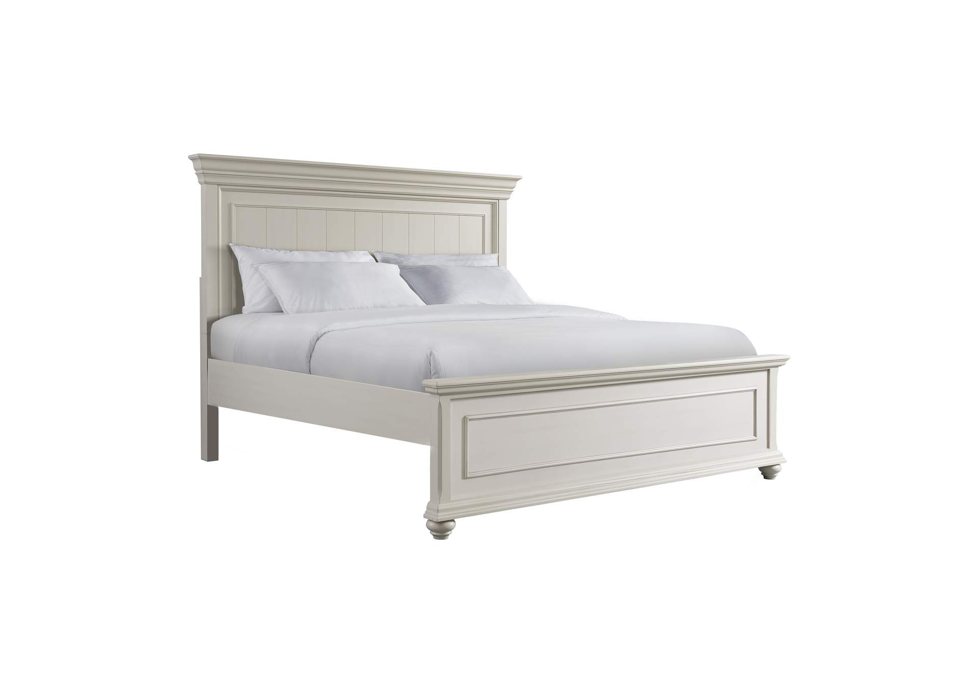 Slater Queen Bed In Antique White image 3