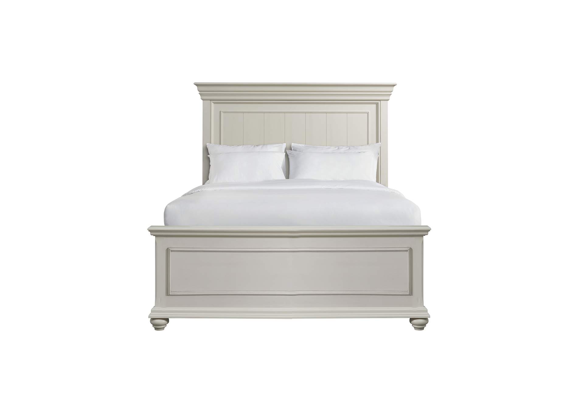 Slater Queen Bed In Antique White image 4
