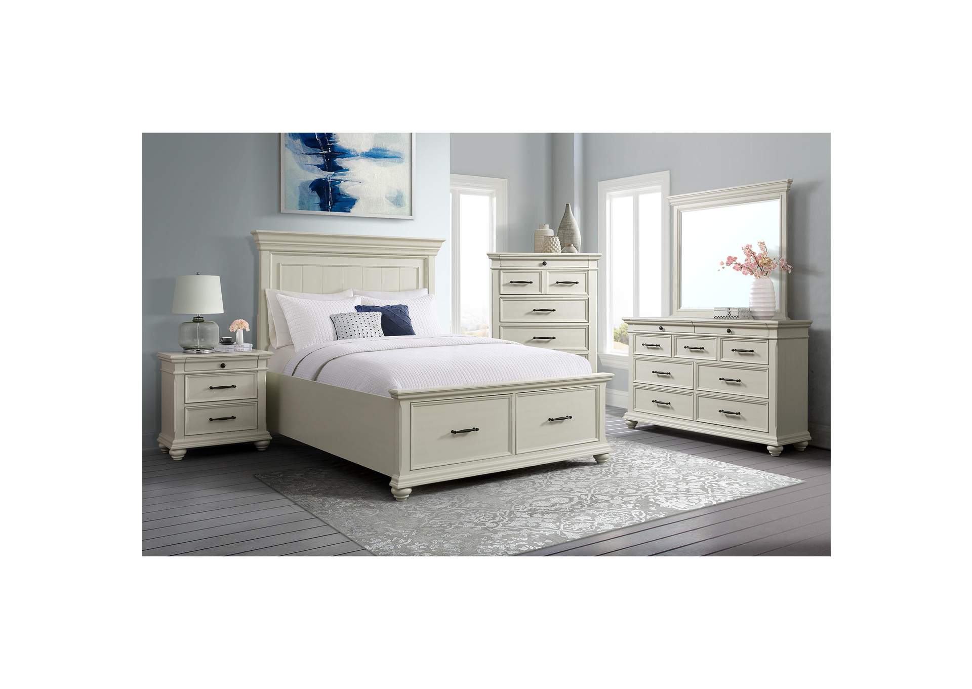 Slater Chest In Antique White image 1