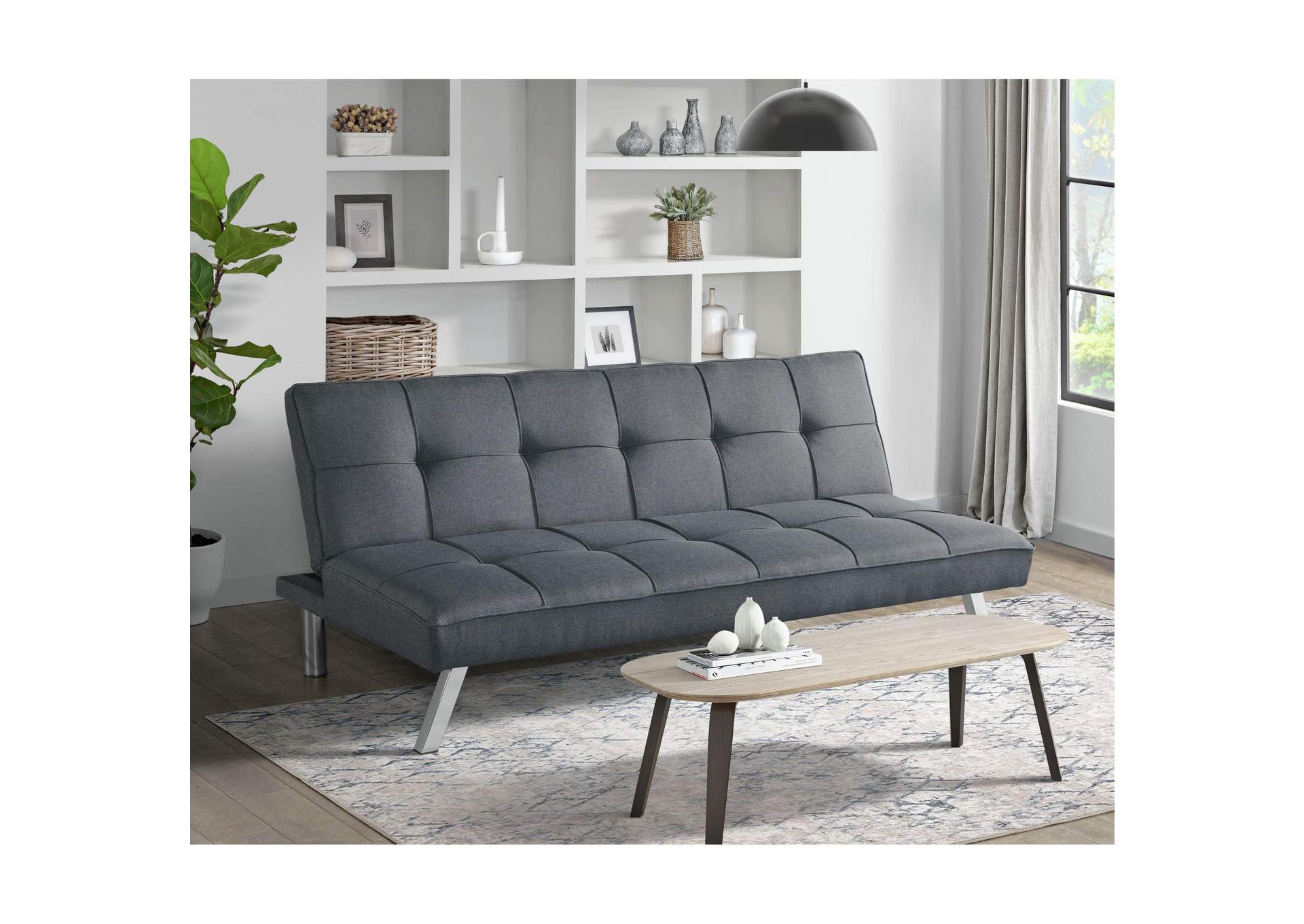 Smash Sleeper Sofa In Sandra Grey image 1