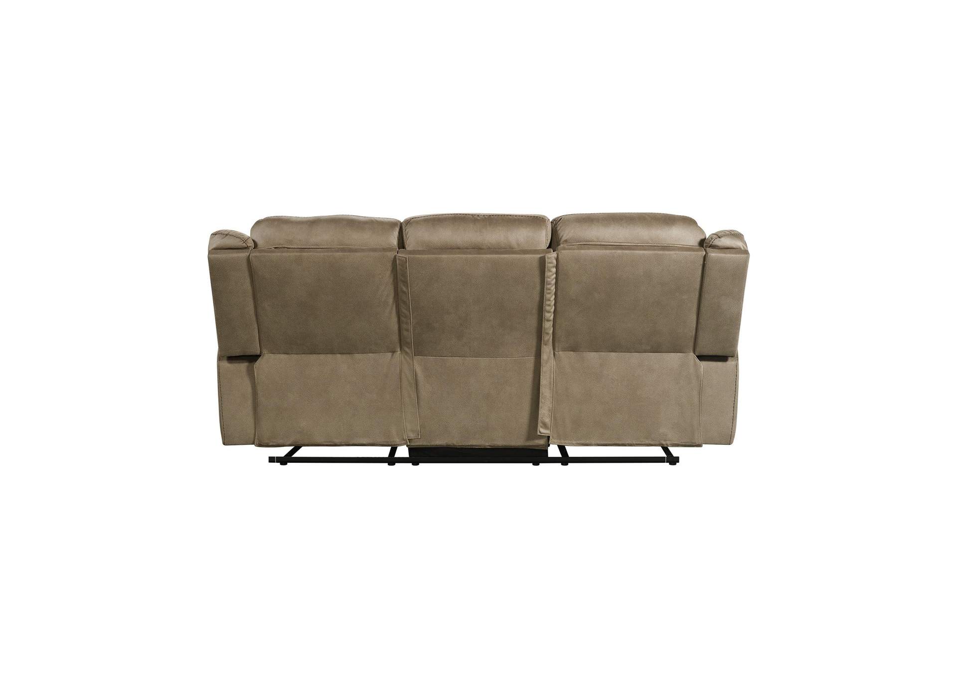 Sorrento Motion Sofa With Dropdown In T101 Brown image 11
