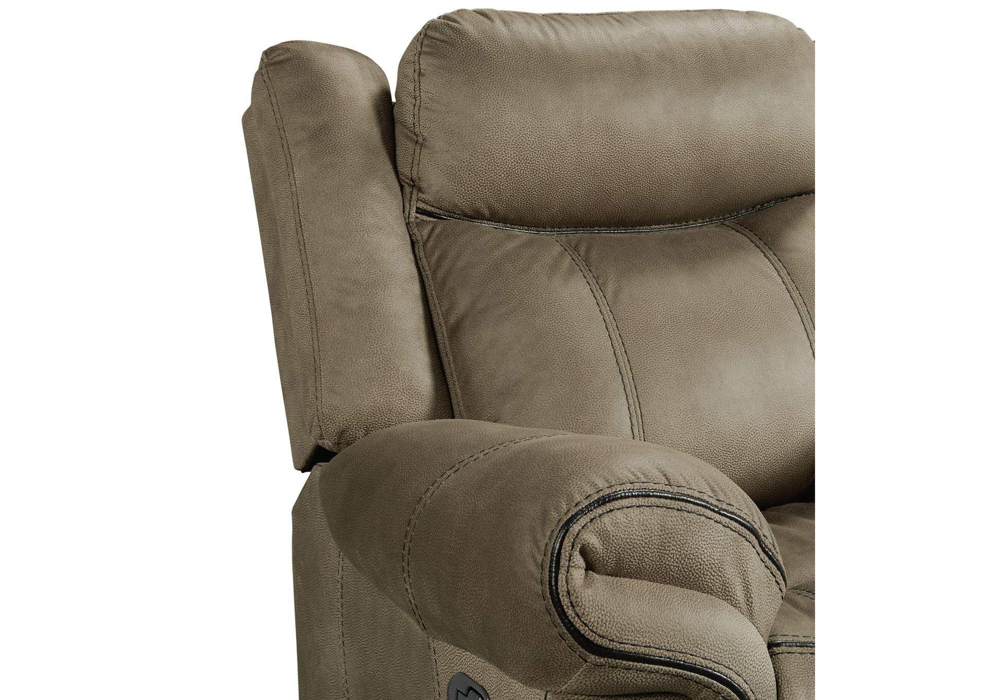 Sorrento Motion Loveseat With Console In T101 Brown image 3
