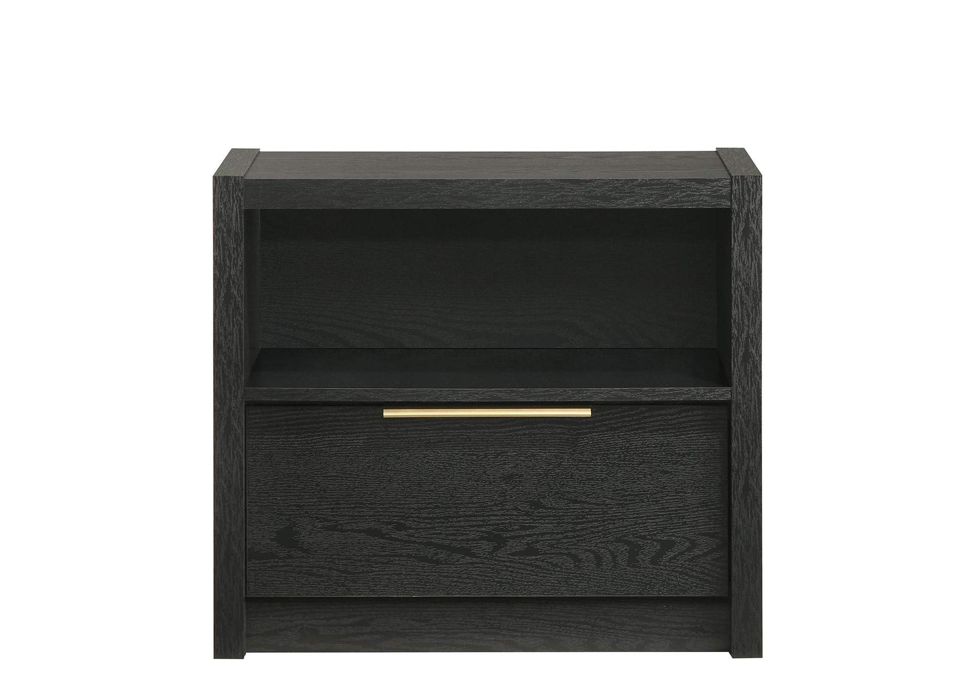 South Bend Nightstand With USB In Black image 8