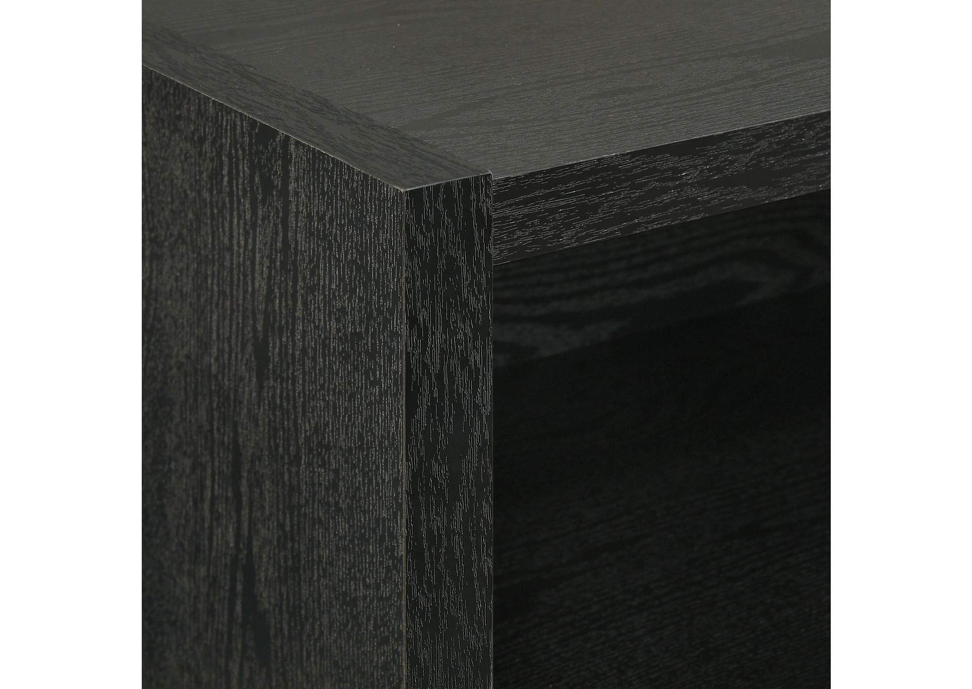South Bend Nightstand With USB In Black image 3