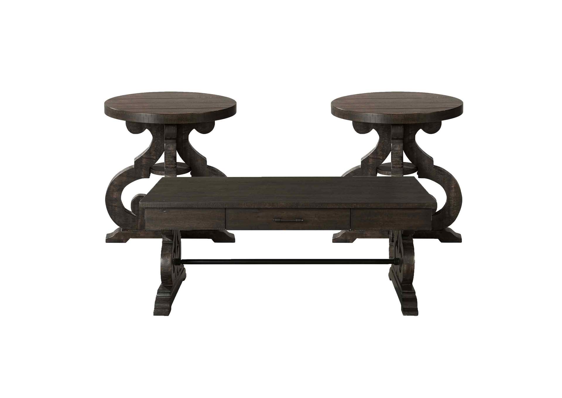 Stone 3 Piece Occasional Set - Coffee 2 End Tables