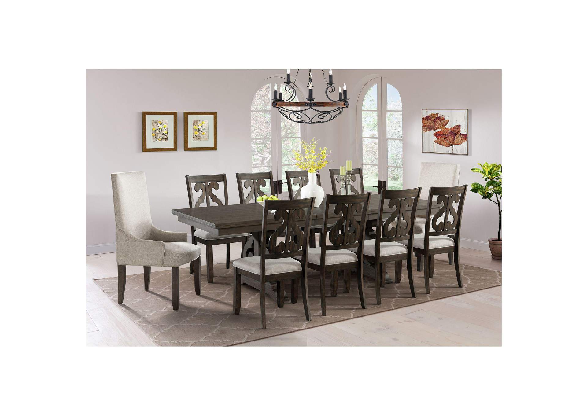 Stone Parson Arm Chair 2 Per Pack image 1