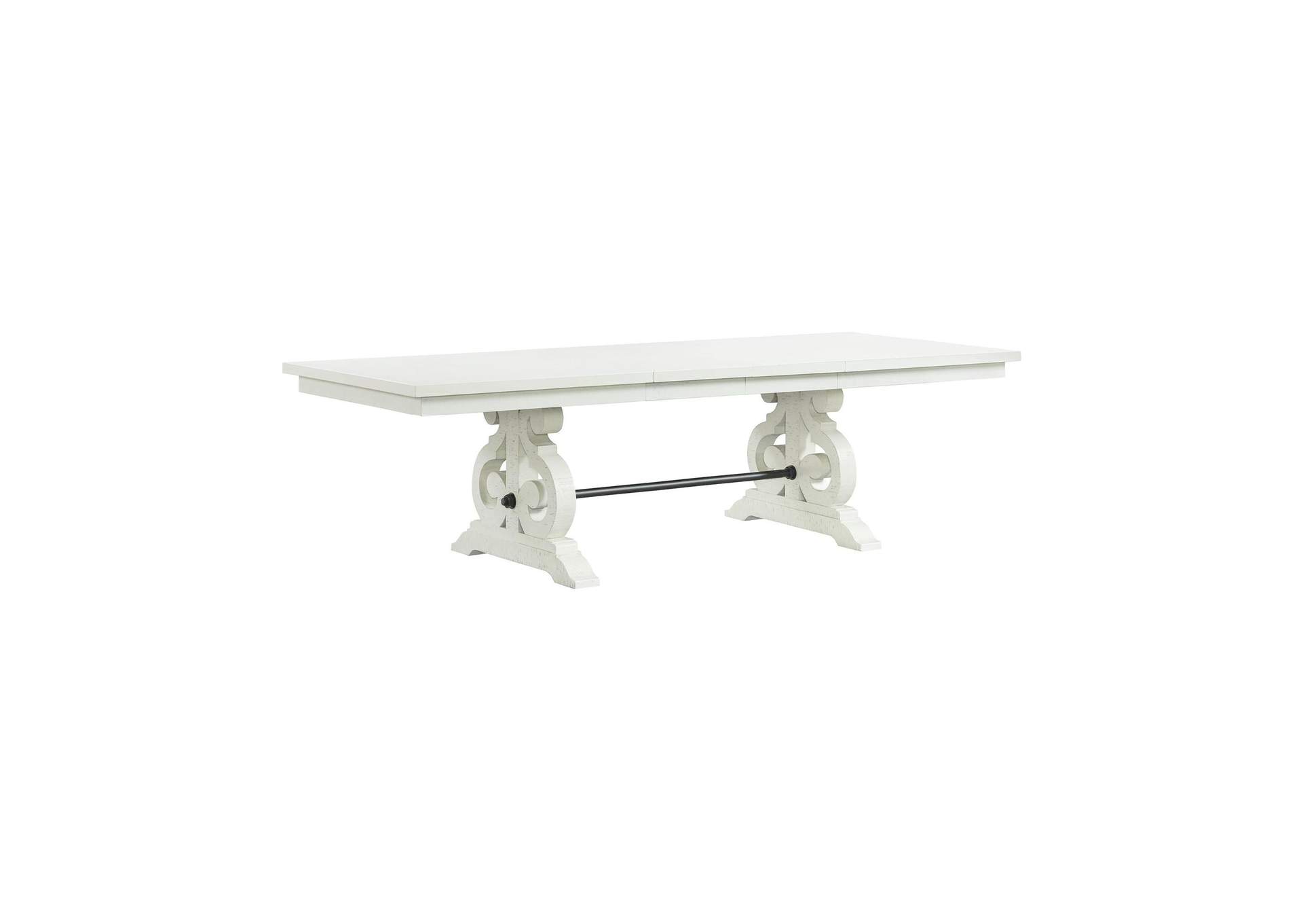 Stone Dining Table In White image 6