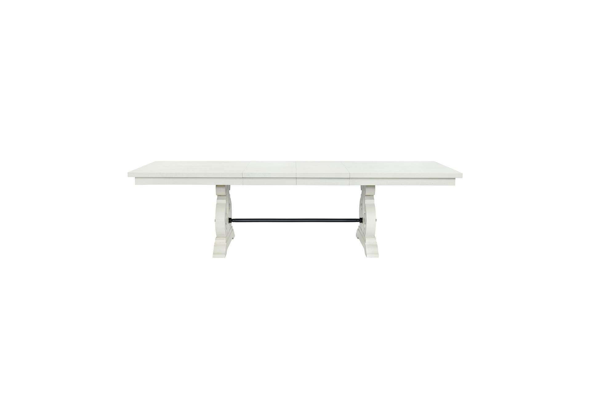 Stone Dining Table In White image 8