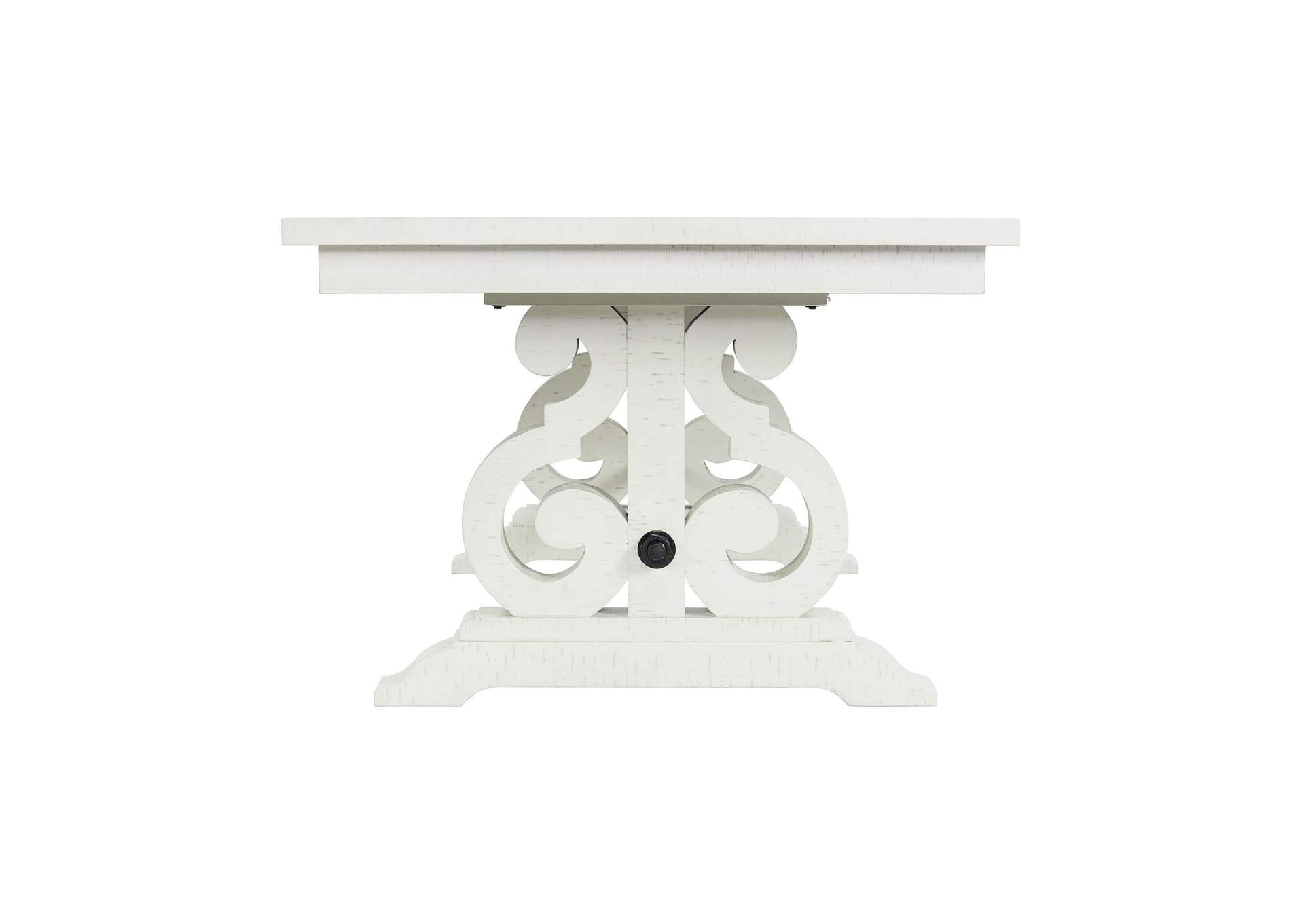 Stone Dining Table In White image 9