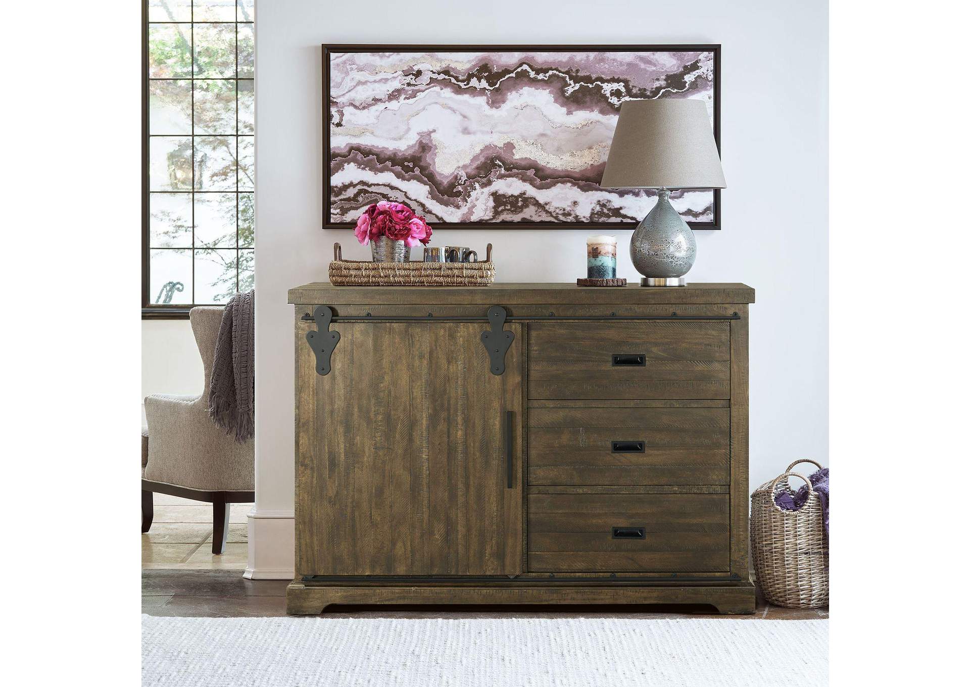 Stone Server Gray Finish image 1