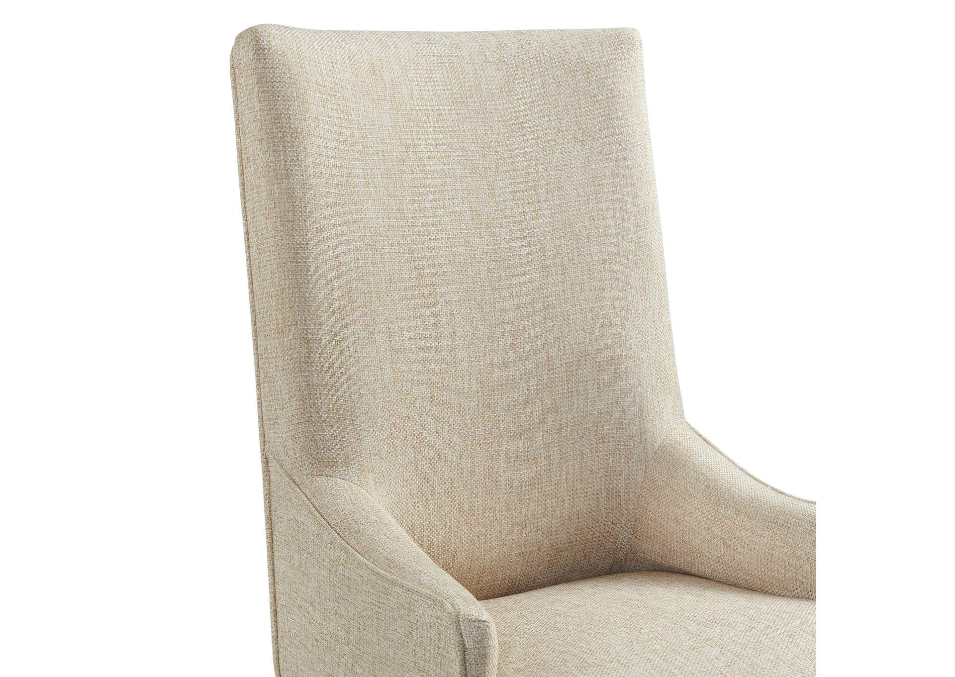 Stone Parson Arm Chair In White 2 Per Pack image 4