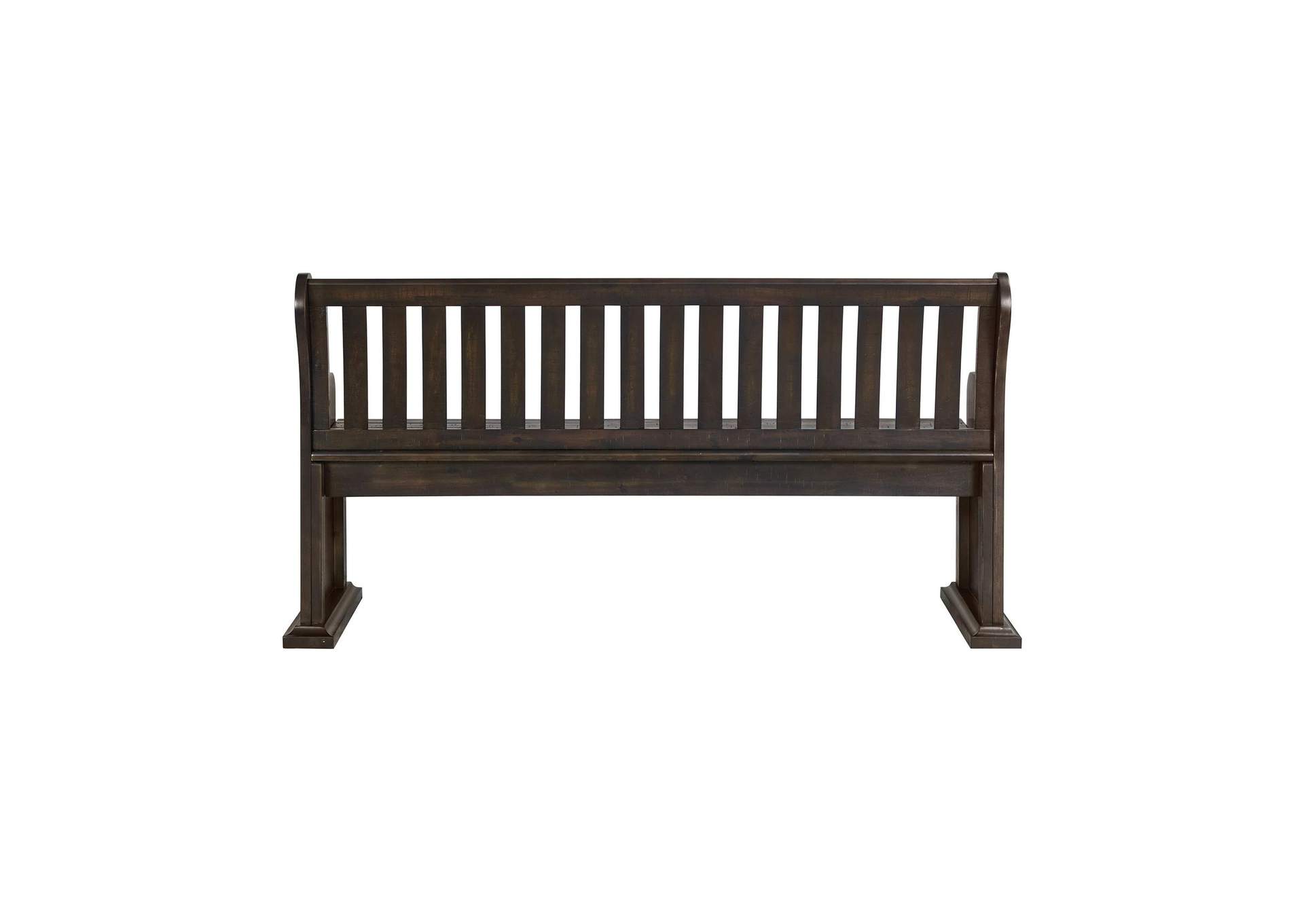 Stone Pew Bench With Storage image 6