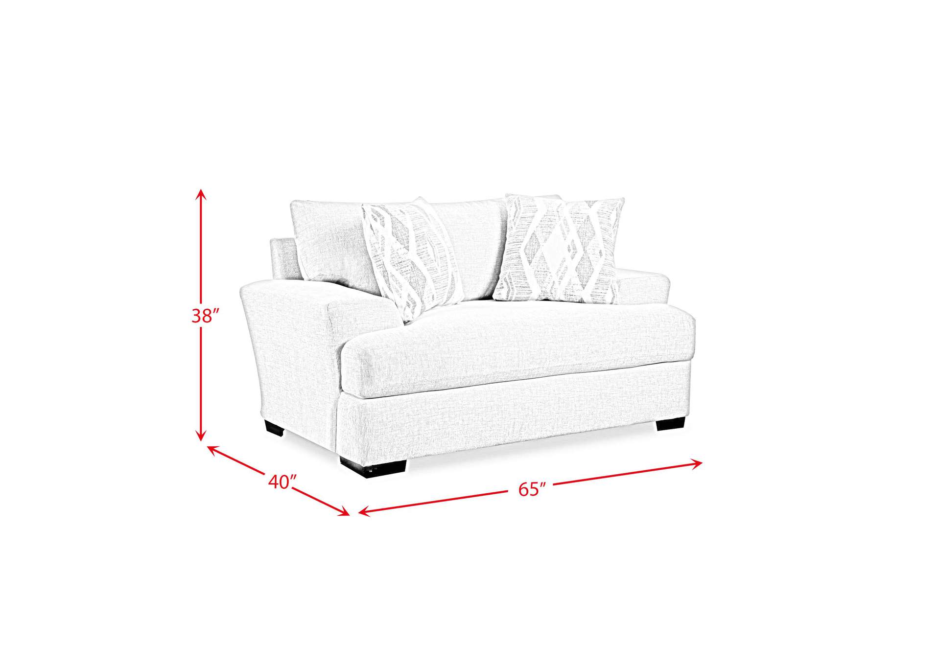 9010 Chair In Fentasy Silver