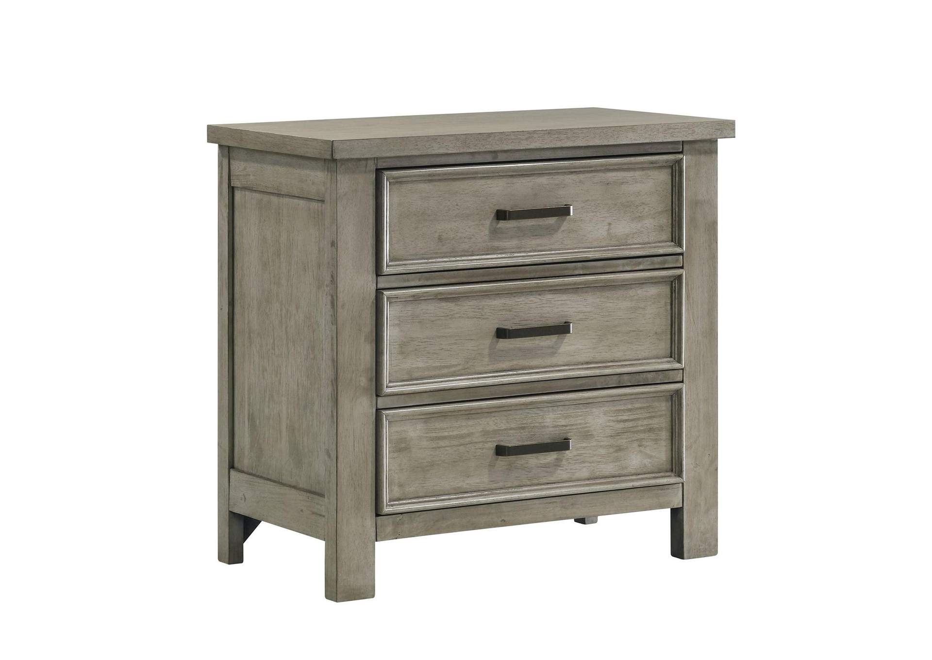 Sullivan 3 - Drawer Nightstand In Drift Grey image 8