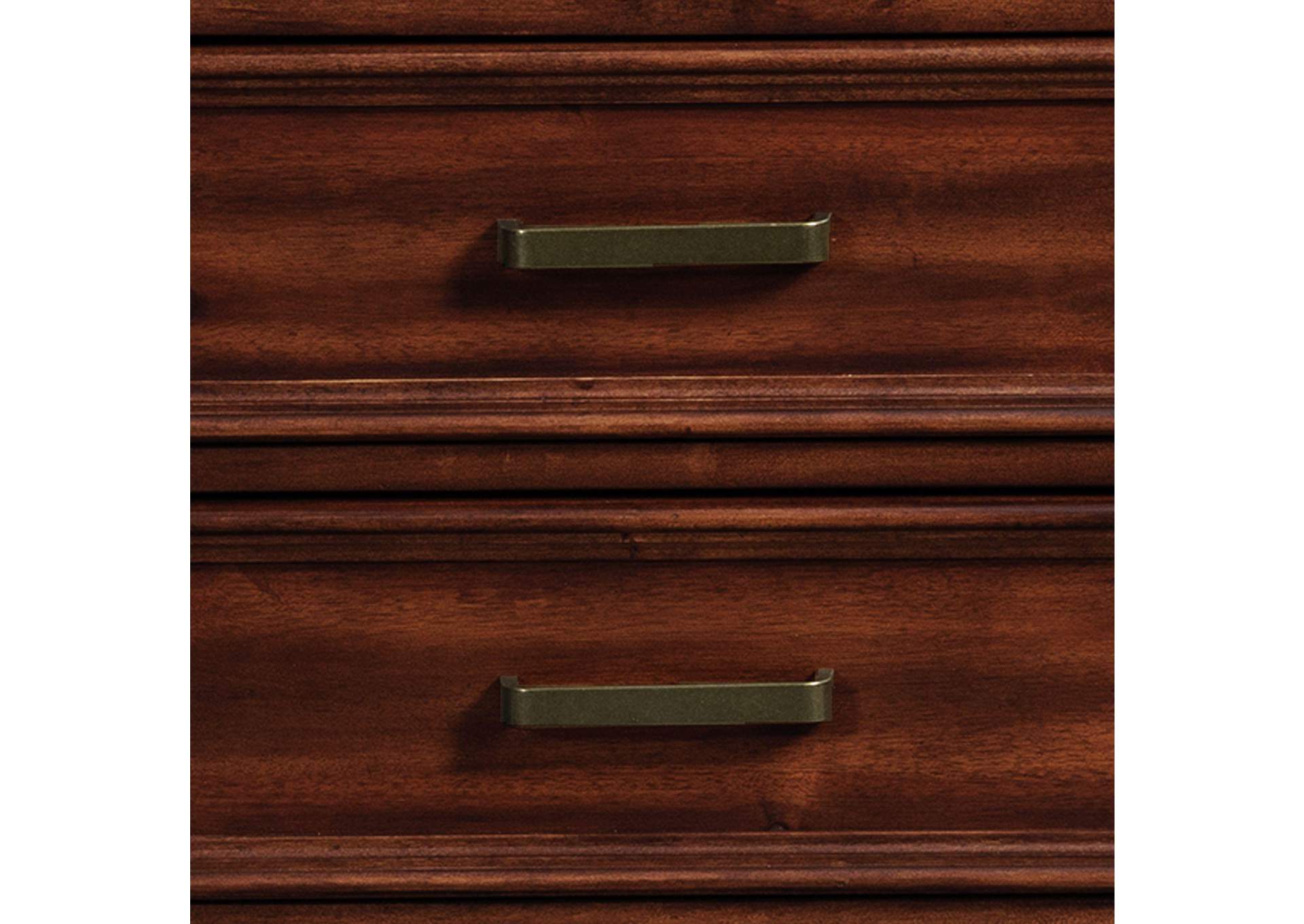 Sullivan 6 - Drawer Chest In Rich Cherry image 7
