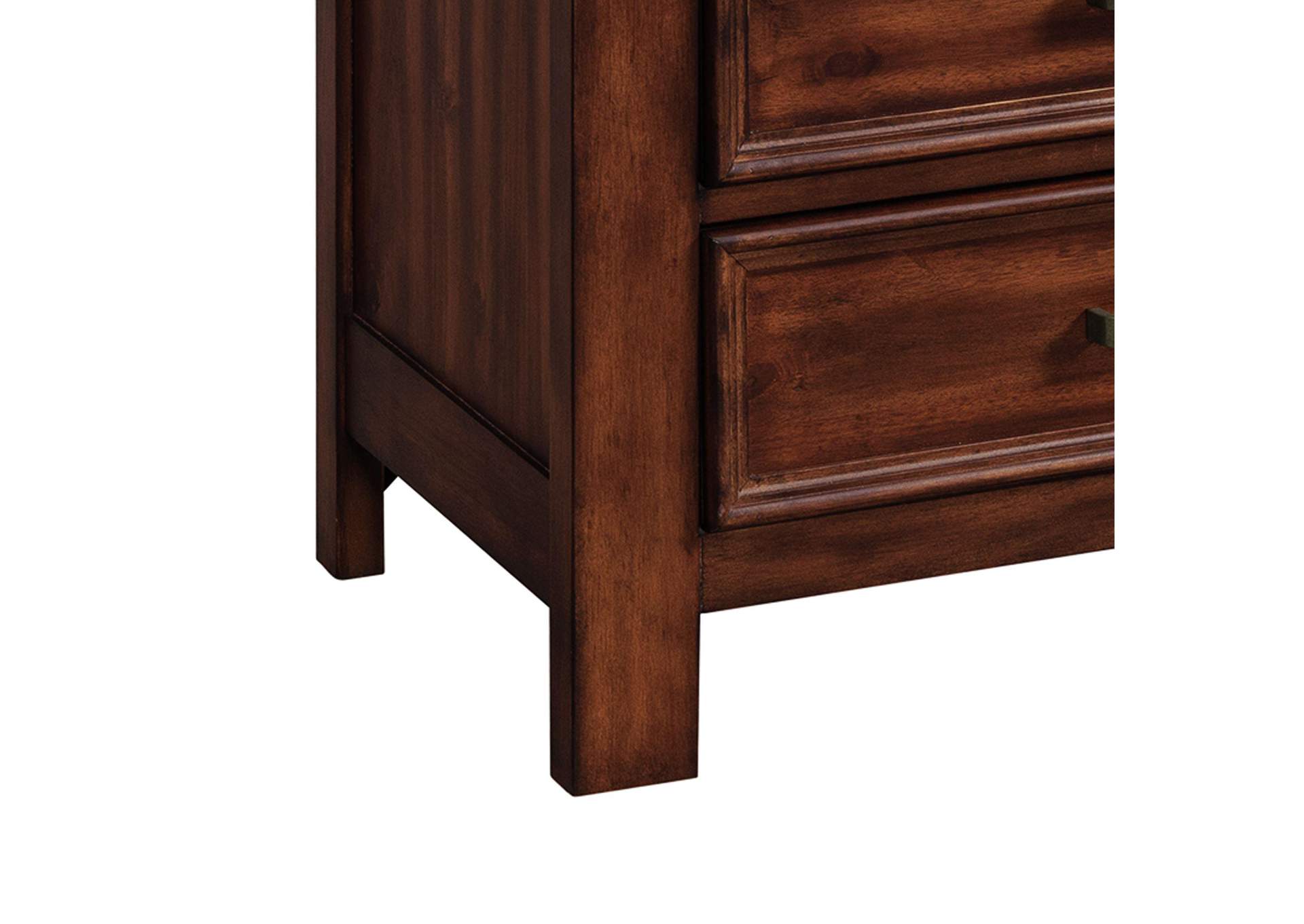 Sullivan 6 - Drawer Chest In Rich Cherry image 5