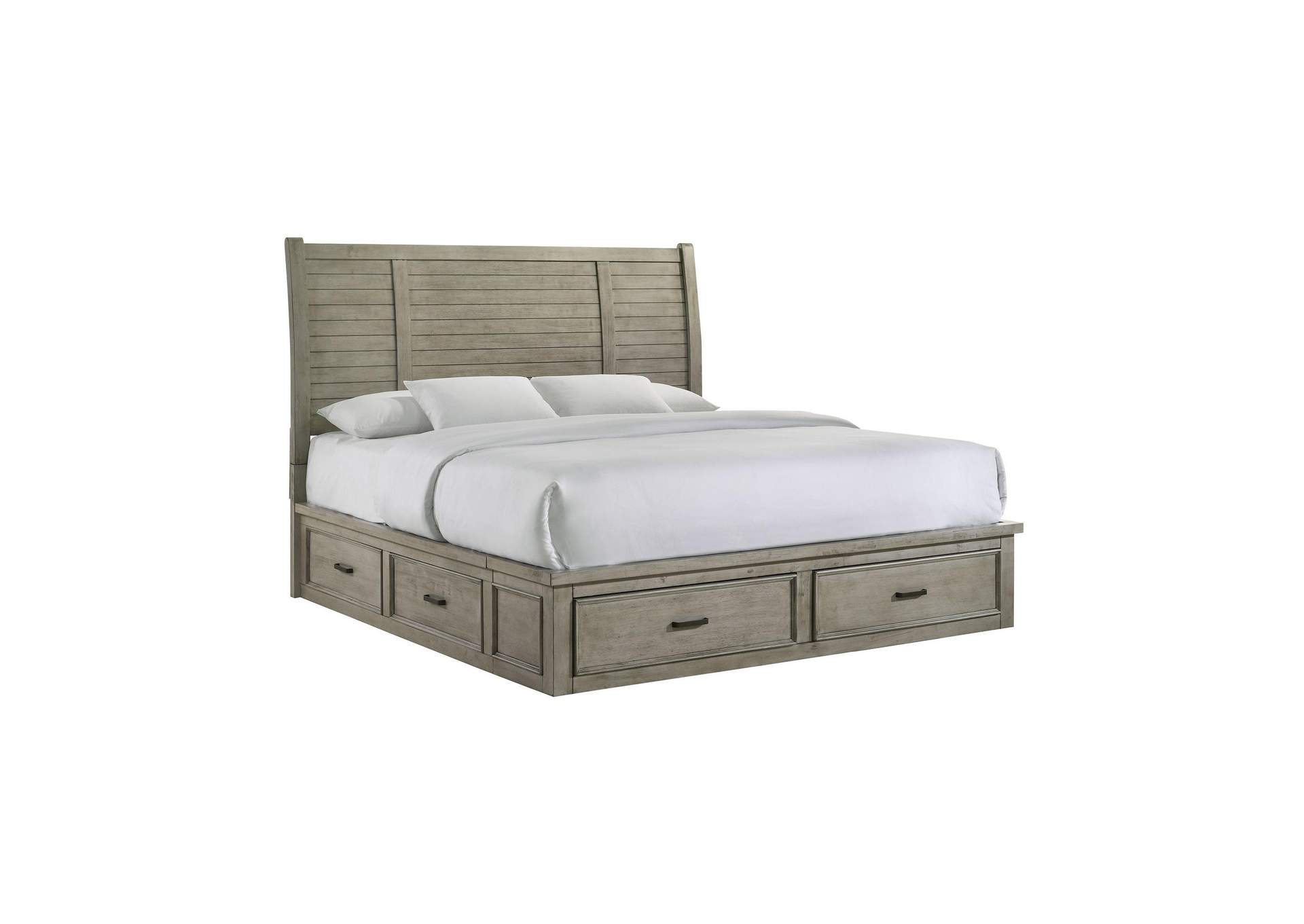 Sullivan King Storage Bed In Drift Grey image 8