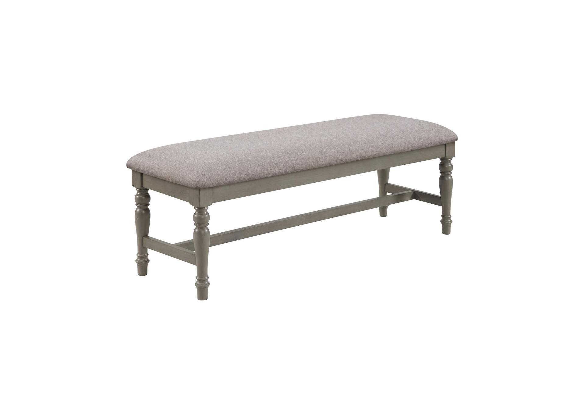 Sunnyvale Dining Bench In Grey image 6