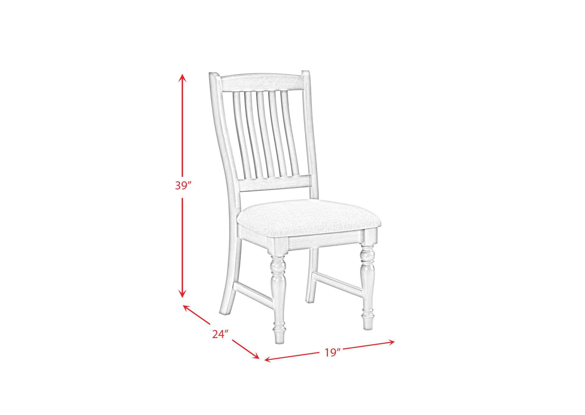 Sunnyvale Dining Side Chair In Grey 2 Per Carton image 9