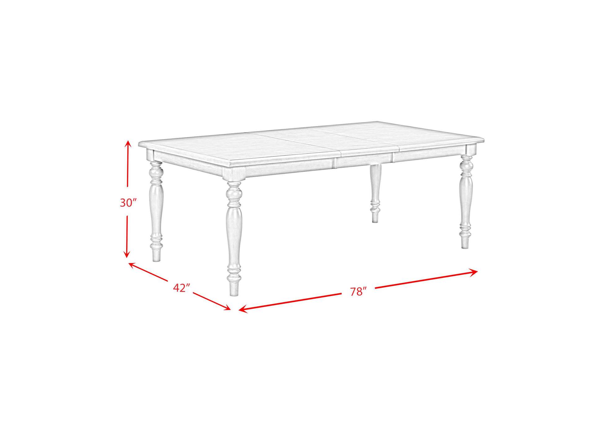 Sunnyvale Dining Table In Grey image 7