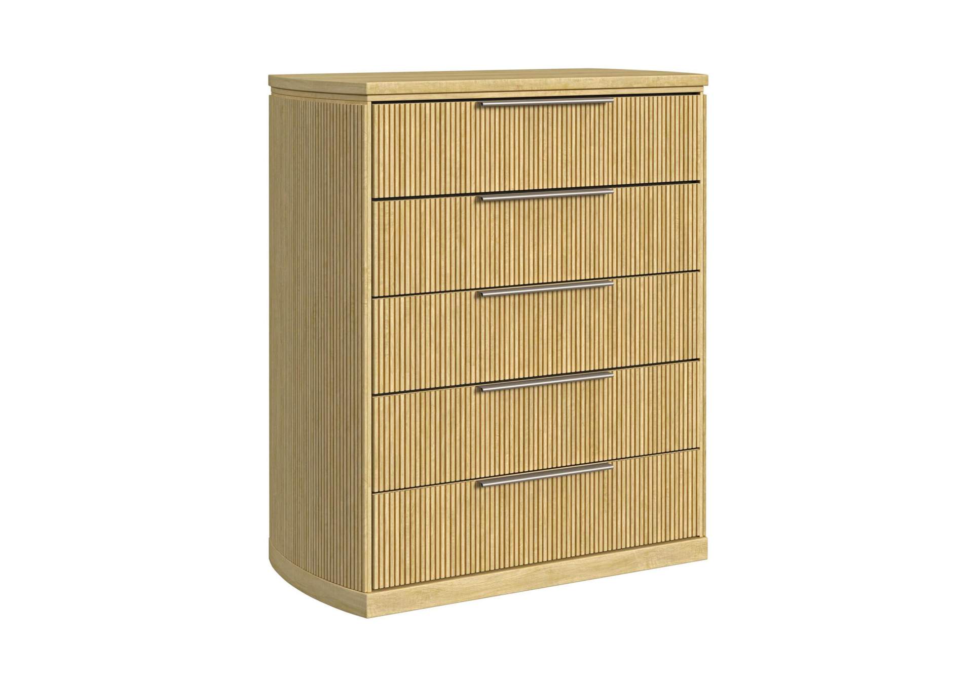 Sylvie 5 - Drawer Chest In Natural image 7