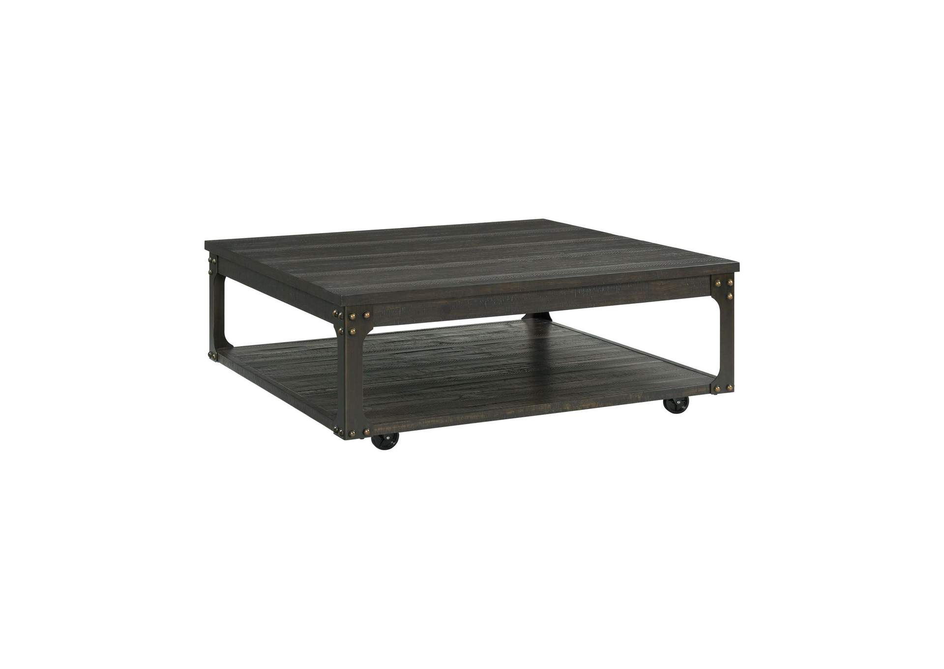 Factory Square Coffee Table Grey 3A image 5