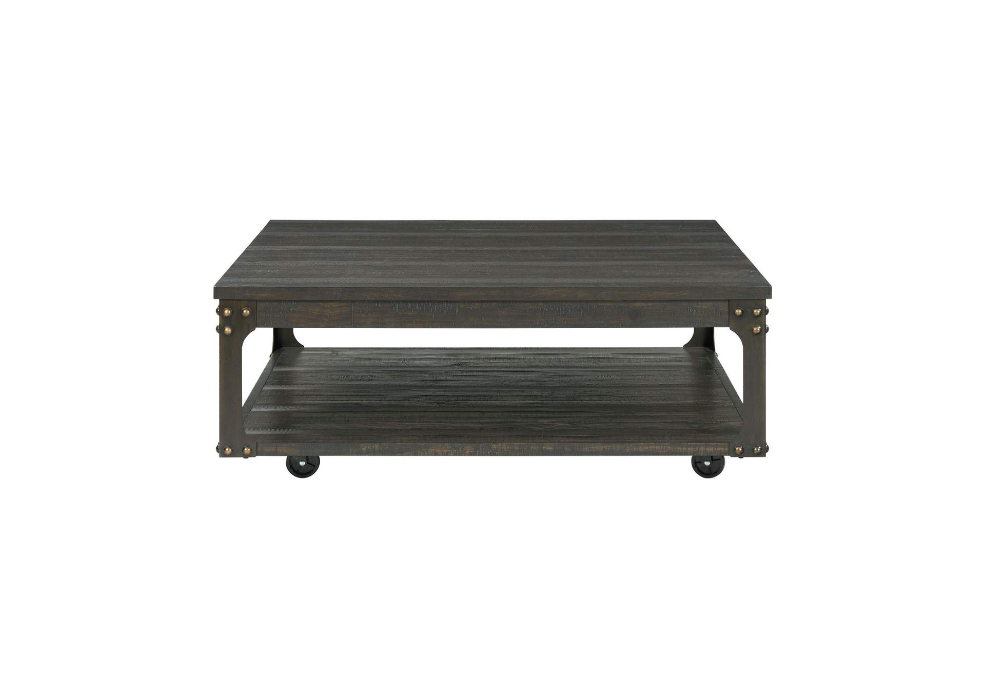Factory Square Coffee Table Grey 3A image 6