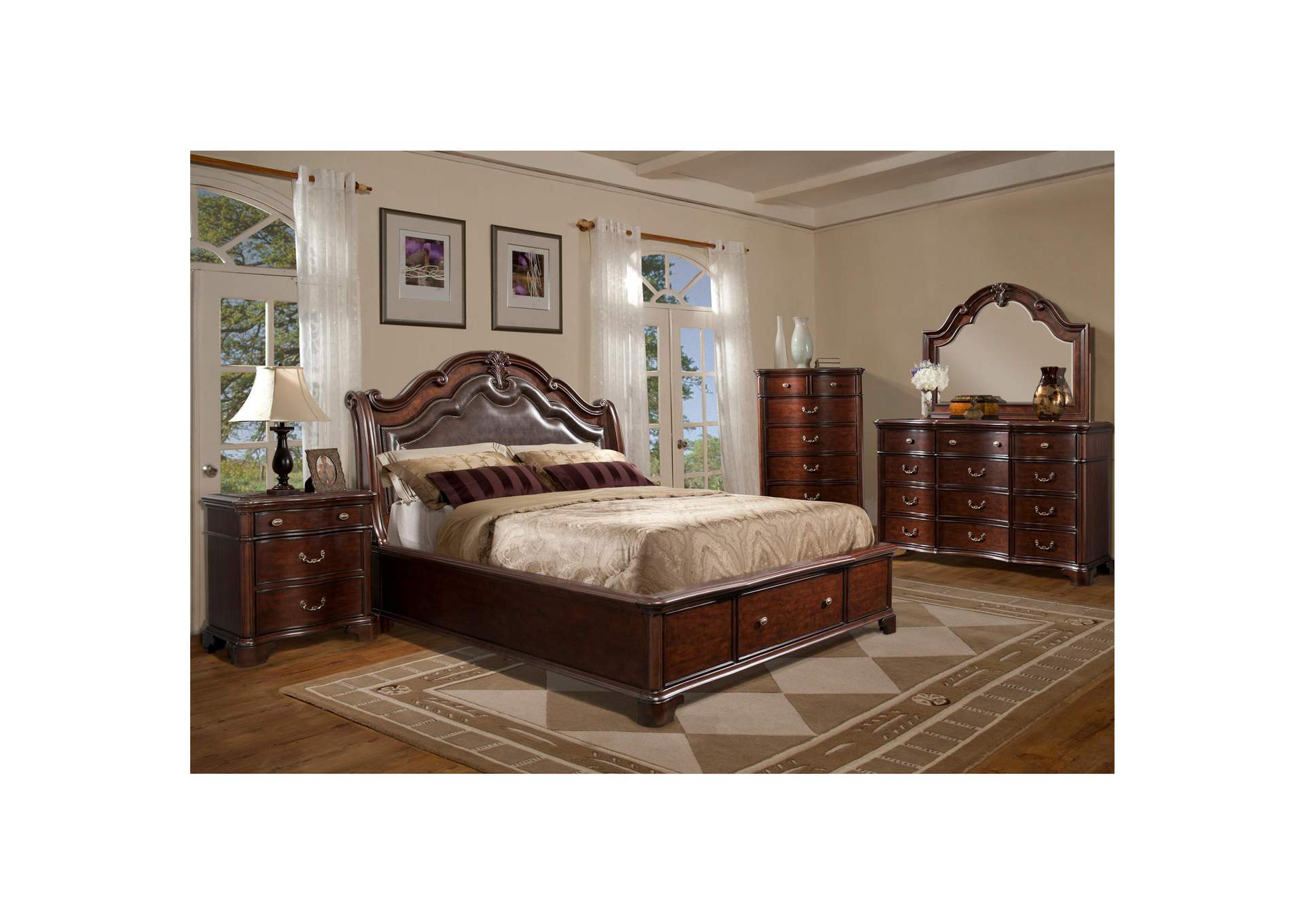 Tabasco Queen Storage Bed image 1