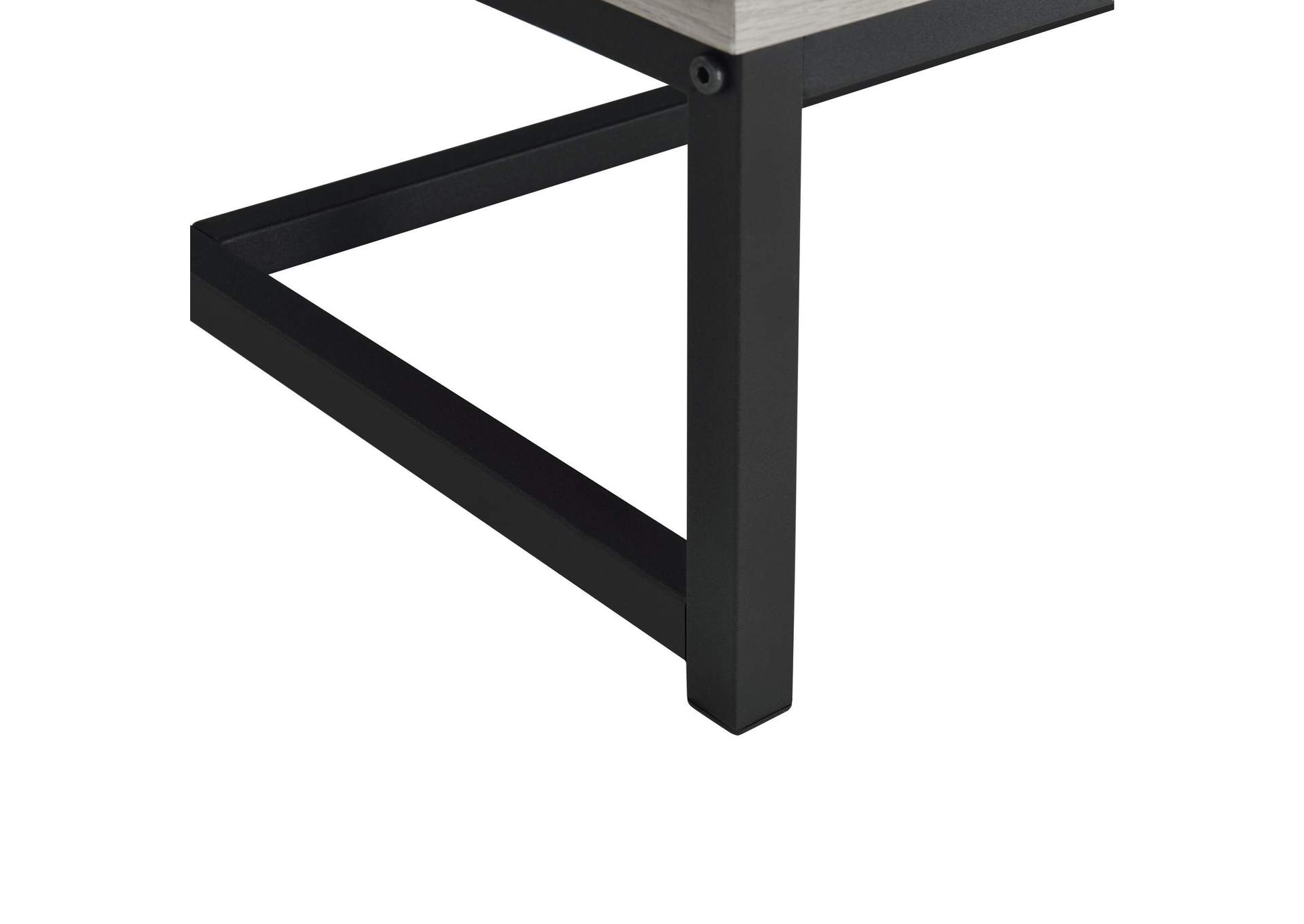 Tatiana End Table In Grey image 4