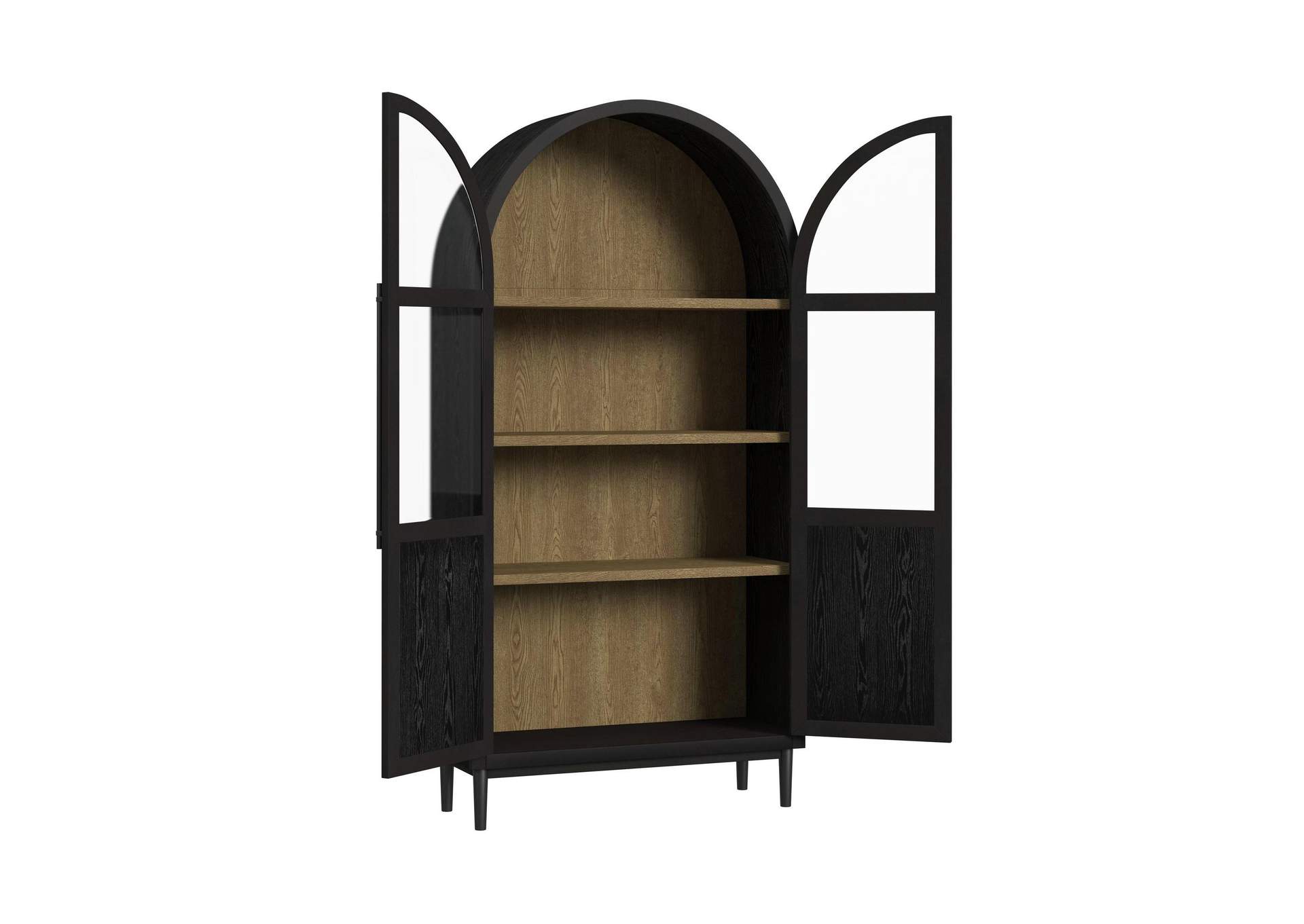 Taurus Bookcase In Flat Black image 4