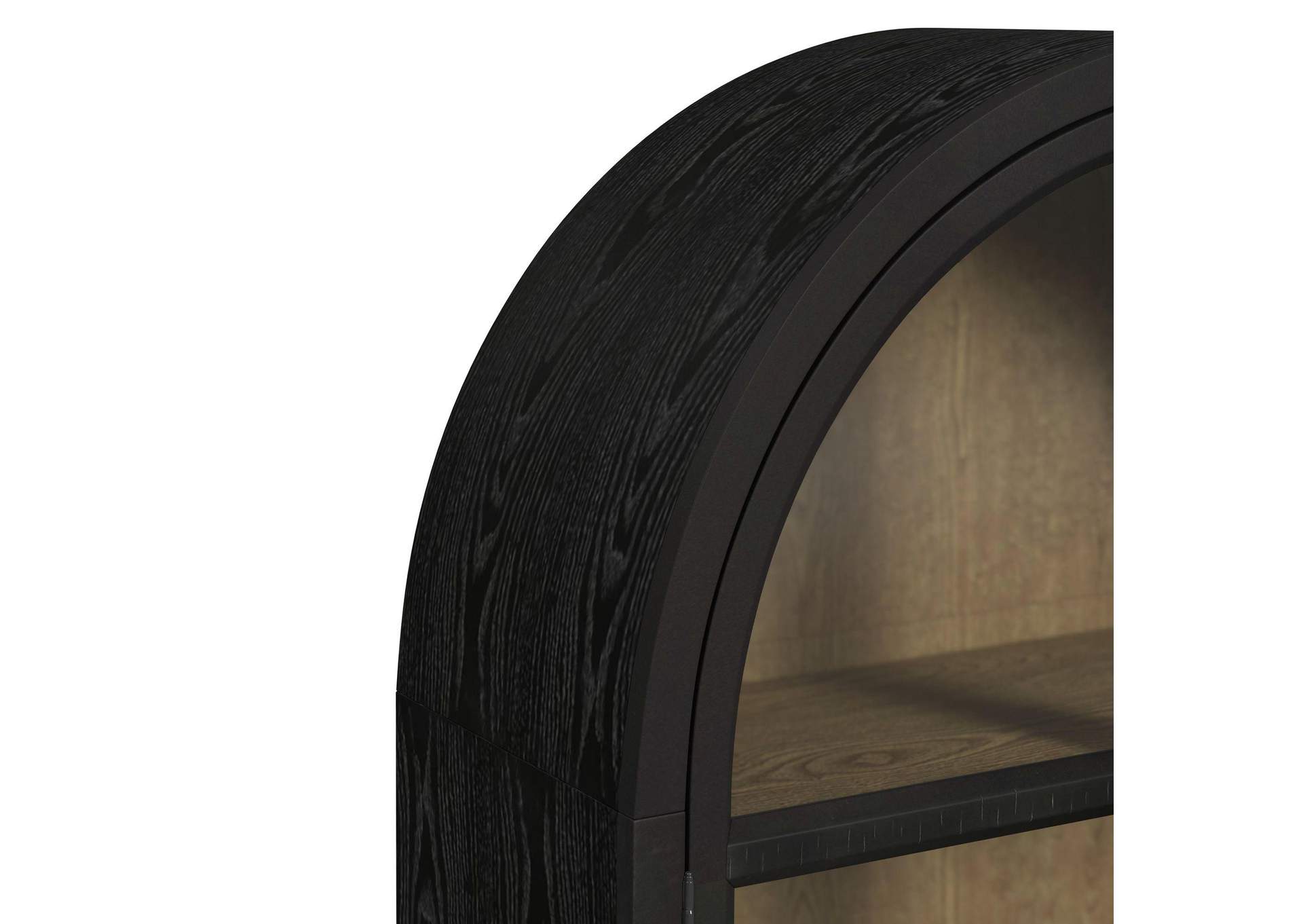 Taurus Bookcase In Flat Black image 6