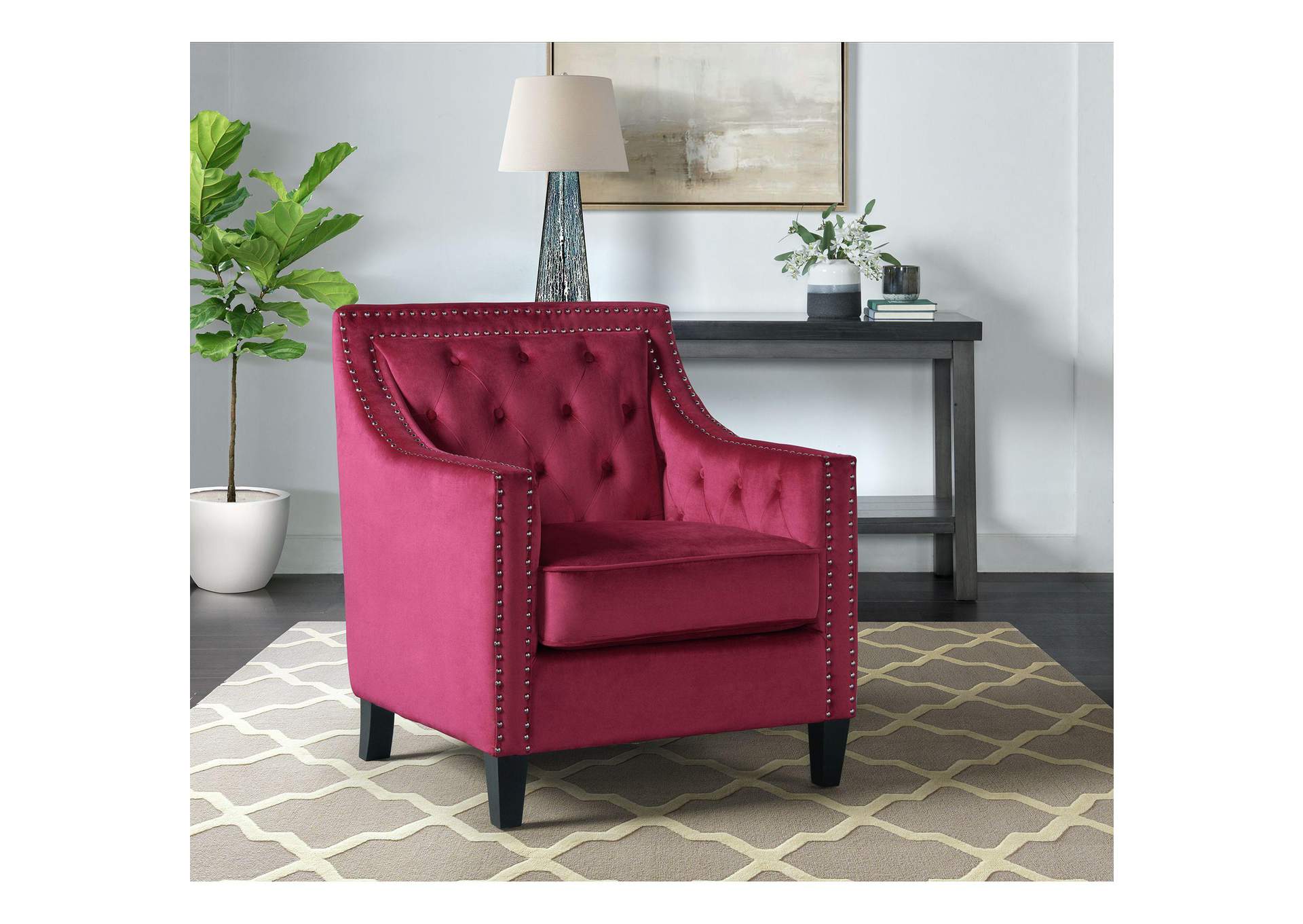 Tiffany 16042 Chair Broadway Red image 1