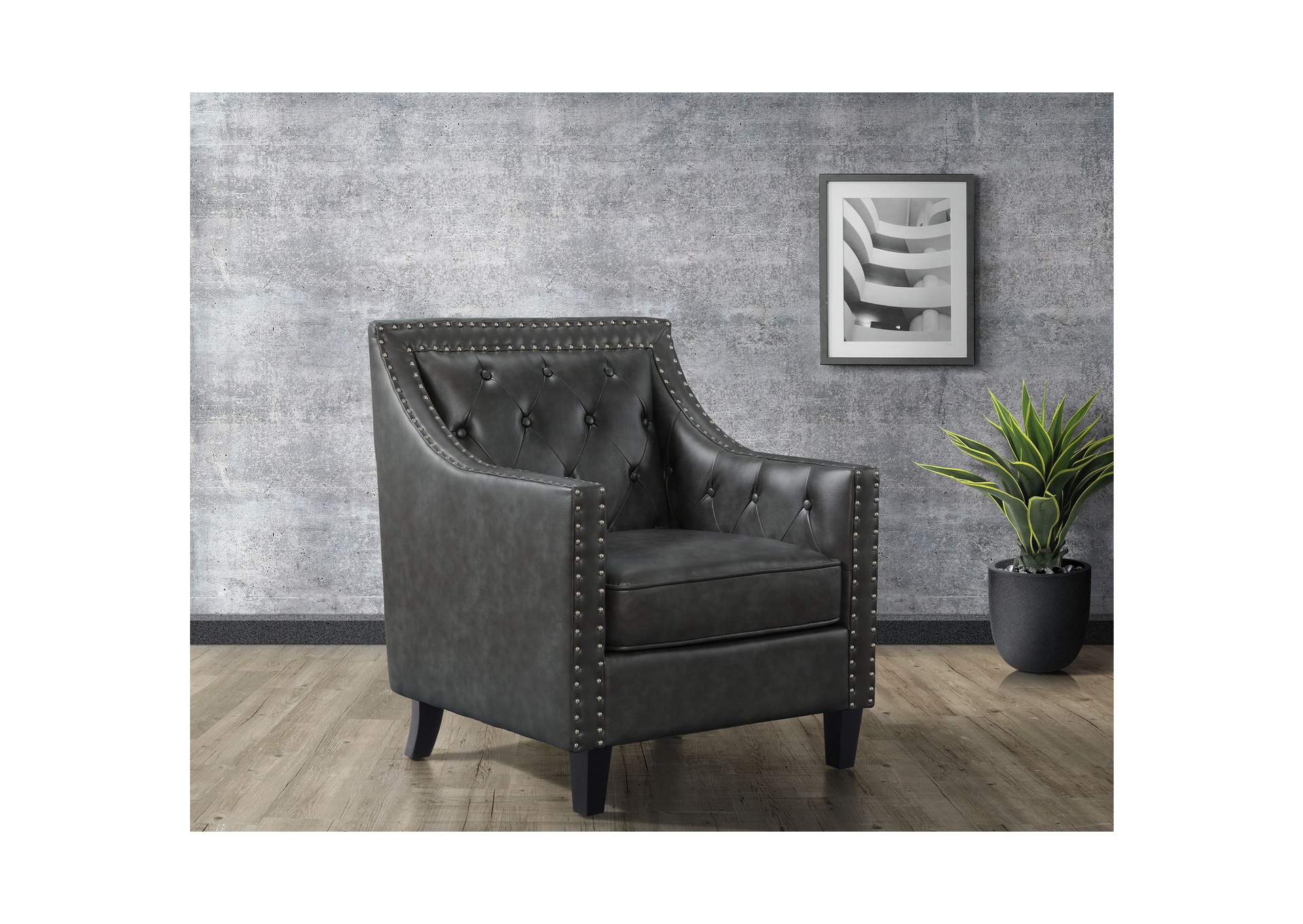 Tiffany 16042 Chair In Phoenix Magnetite