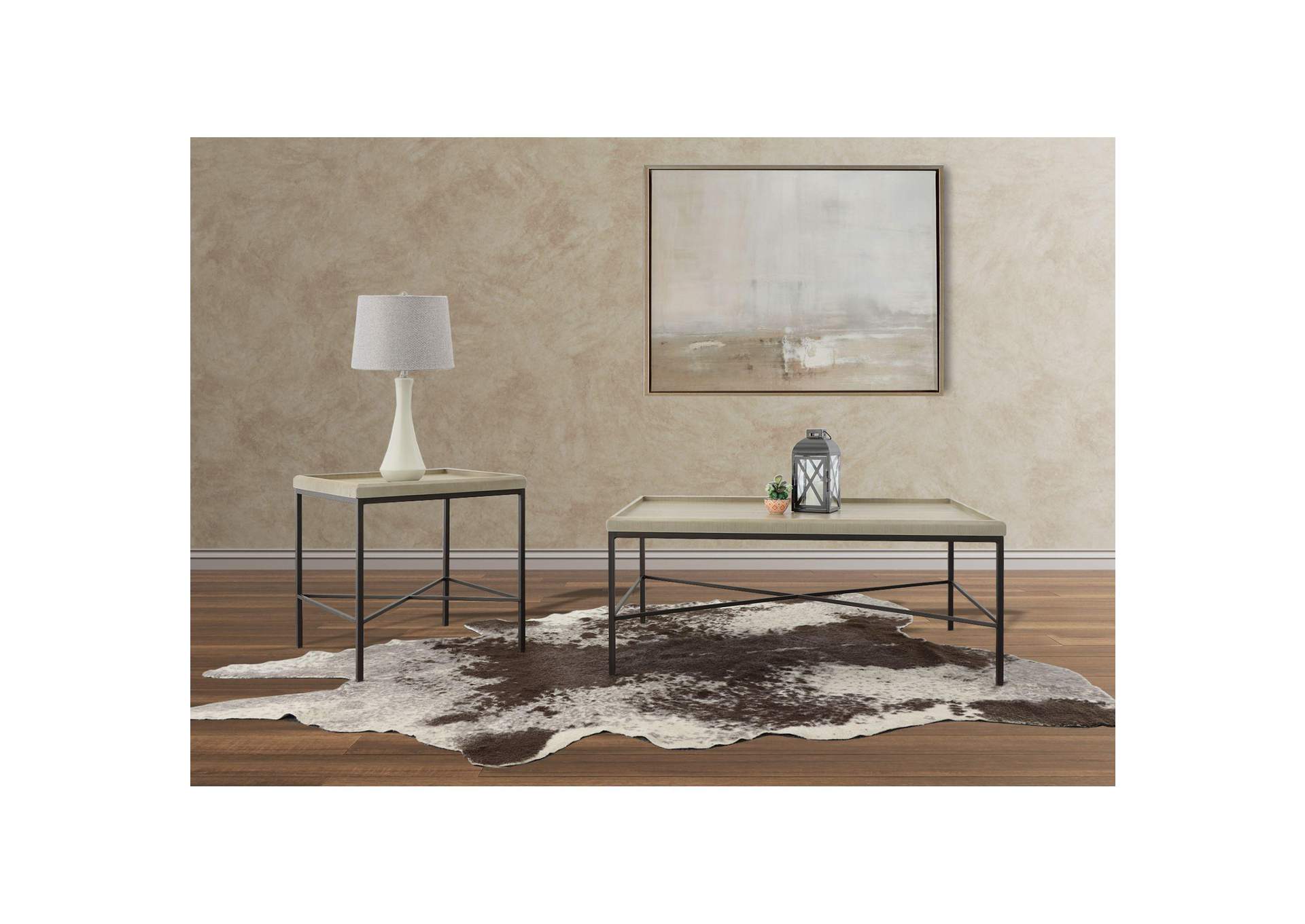 Timesch End Table With Mdf Top In Natural image 1