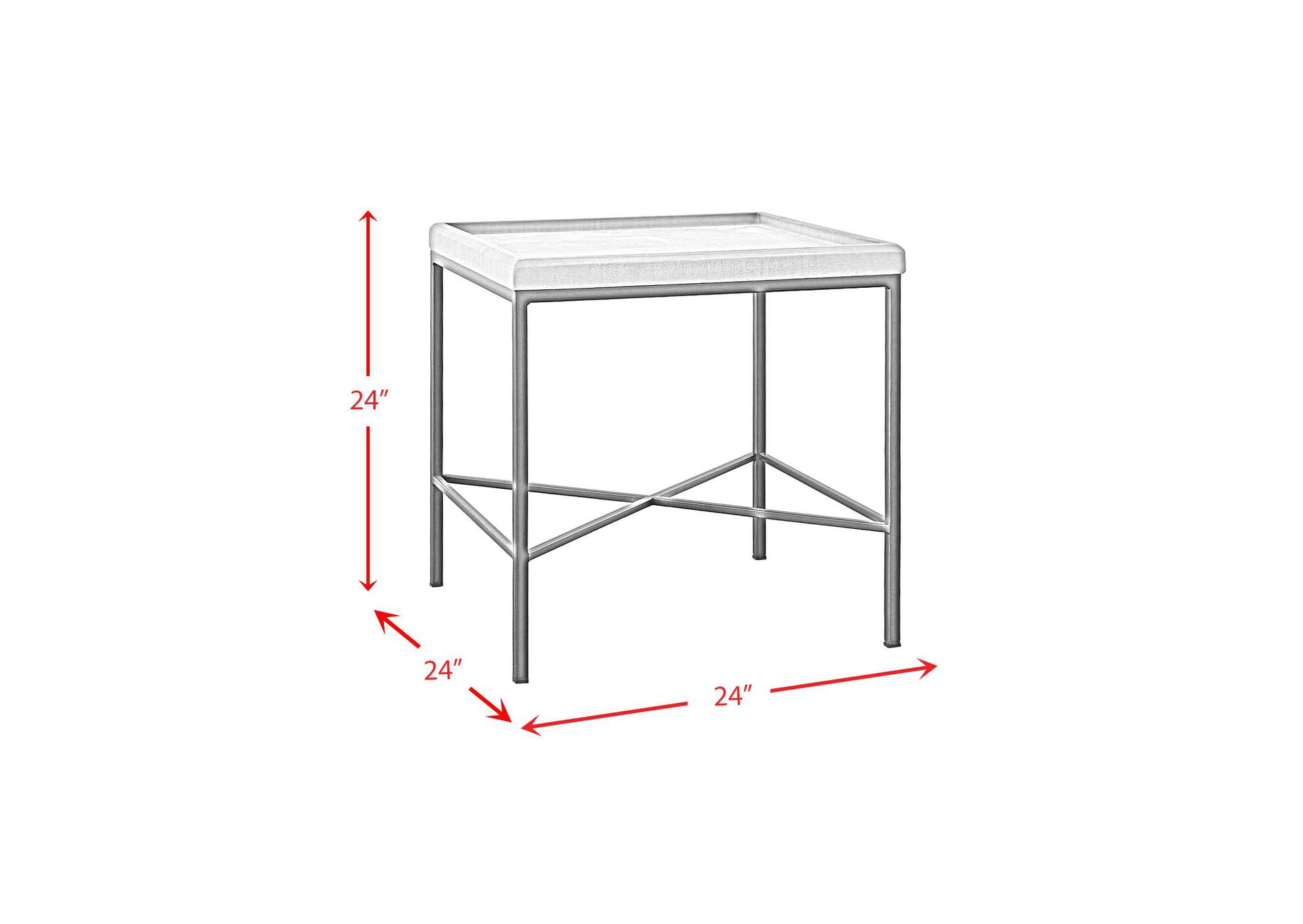 Timesch End Table With Mdf Top In Natural image 5